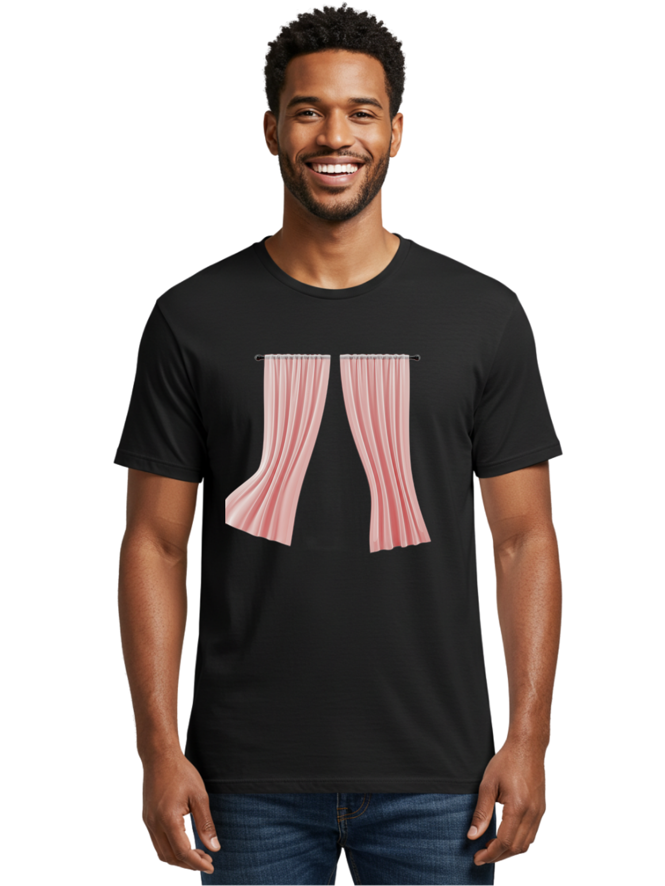 Pink-Curtains Men'S Graphic Tee, 100% Cotton, Comfortable Casual Summer Wear, Machine Washable, Vintage Camera, Old Camera, Antique Camera, Black Camera, Classic Photography, Photography Equipment, Nostalgic Device, Film Camera, Camera Art Bag953
