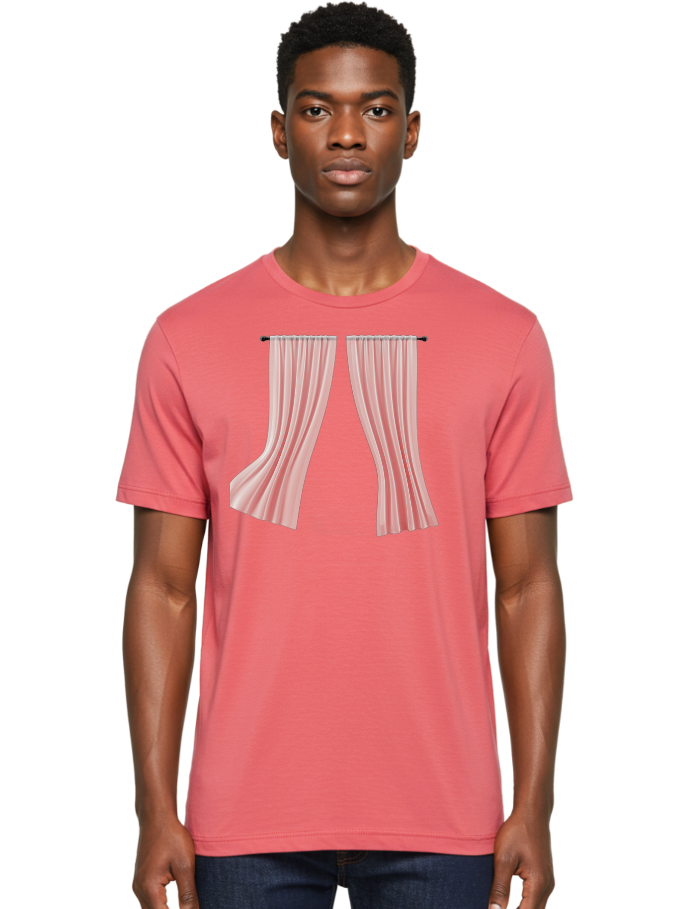 Pink-Curtains Men'S Graphic Tee, 100% Cotton, Comfortable Casual Summer Wear, Machine Washable, Vintage Camera, Old Camera, Antique Camera, Black Camera, Classic Photography, Photography Equipment, Nostalgic Device, Film Camera, Camera Art Bag953