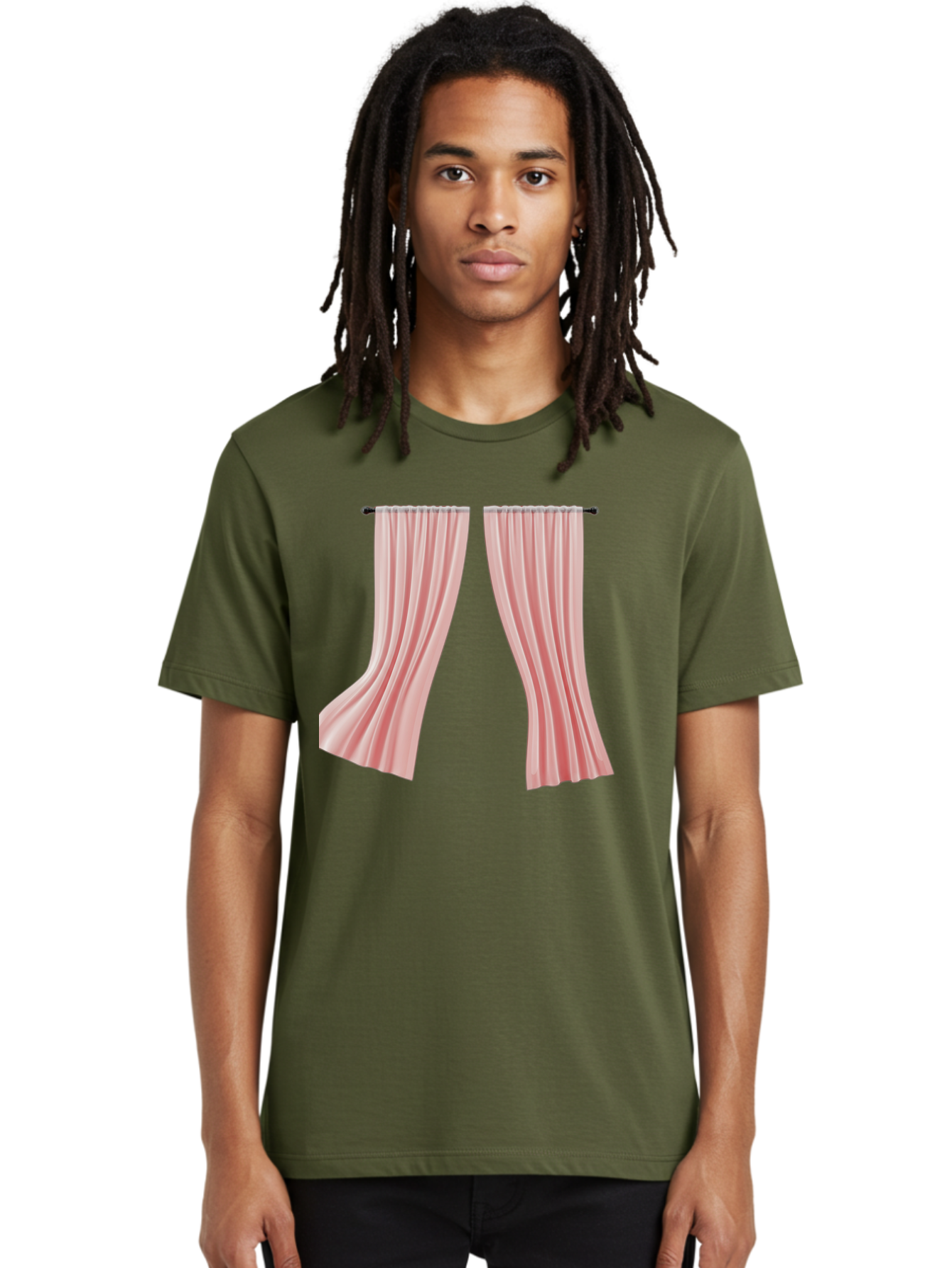 Pink-Curtains Men'S Graphic Tee, 100% Cotton, Comfortable Casual Summer Wear, Machine Washable, Vintage Camera, Old Camera, Antique Camera, Black Camera, Classic Photography, Photography Equipment, Nostalgic Device, Film Camera, Camera Art Bag953