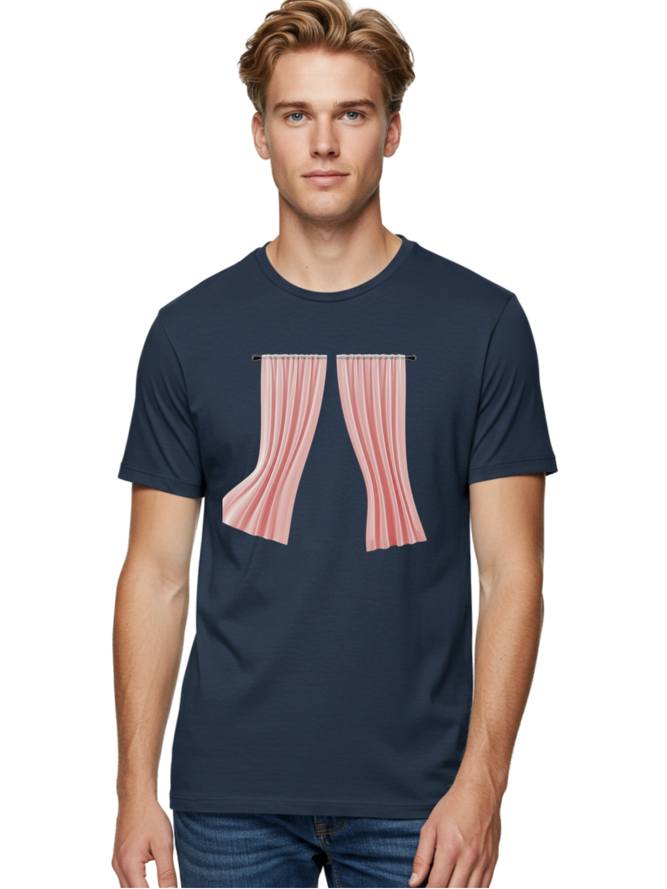Pink-Curtains Men'S Graphic Tee, 100% Cotton, Comfortable Casual Summer Wear, Machine Washable, Vintage Camera, Old Camera, Antique Camera, Black Camera, Classic Photography, Photography Equipment, Nostalgic Device, Film Camera, Camera Art Bag953