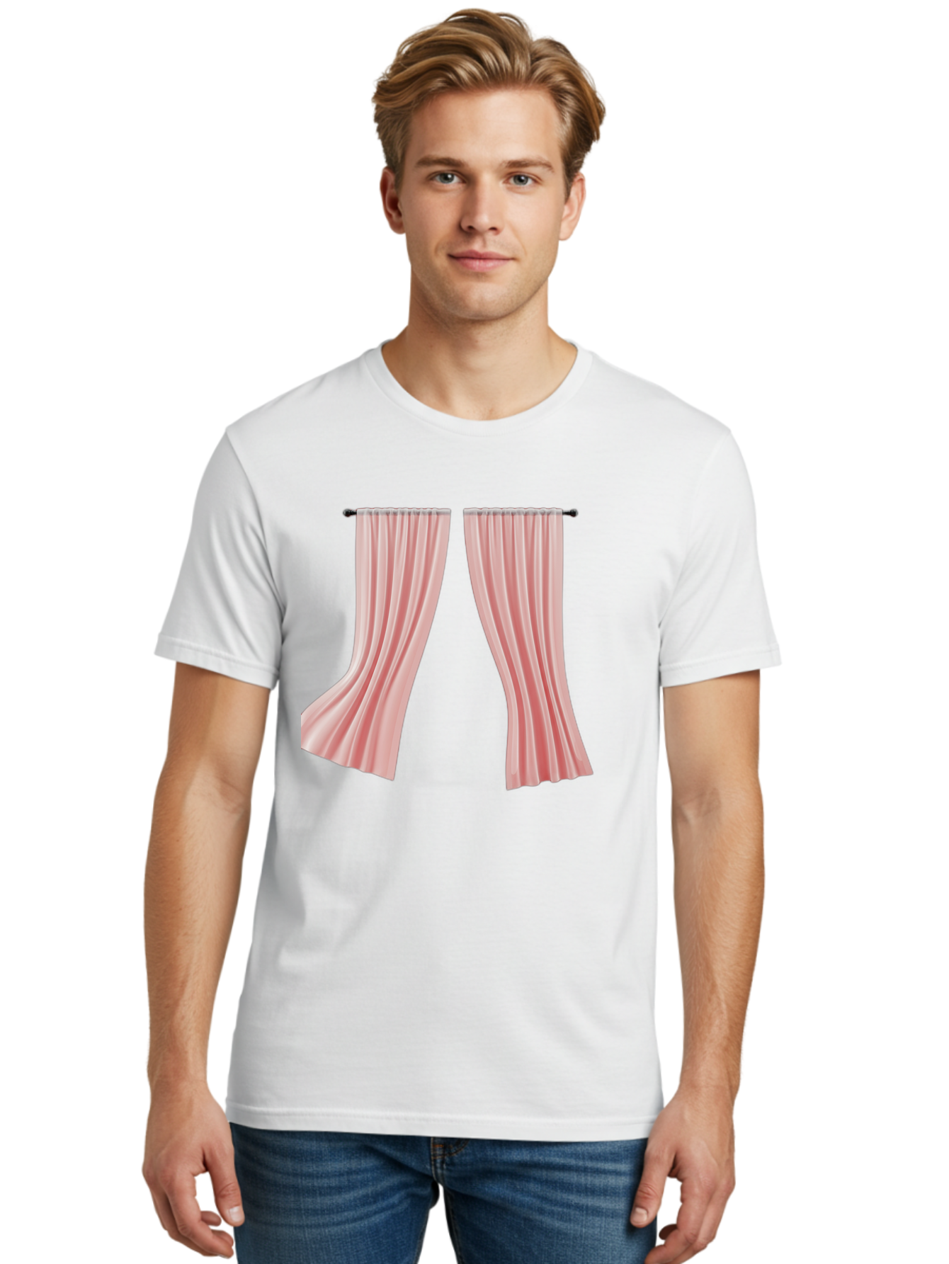 Pink-Curtains Men'S Graphic Tee, 100% Cotton, Comfortable Casual Summer Wear, Machine Washable, Vintage Camera, Old Camera, Antique Camera, Black Camera, Classic Photography, Photography Equipment, Nostalgic Device, Film Camera, Camera Art Bag953