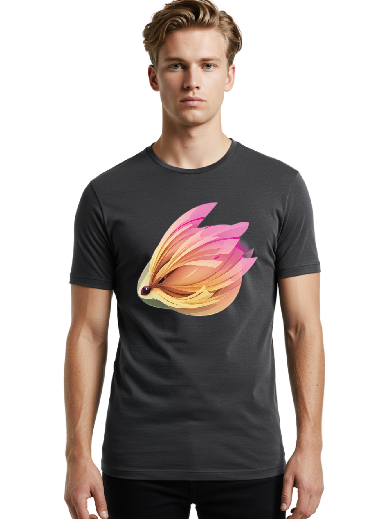 Pink-Fish Men'S Graphic Tee, 100% Cotton, Comfortable Casual Summer Wear, Machine Washable, Vintage Camera, Old Camera, Antique Camera, Black Camera, Classic Photography, Photography Equipment, Nostalgic Device, Film Camera, Camera Art Bag955