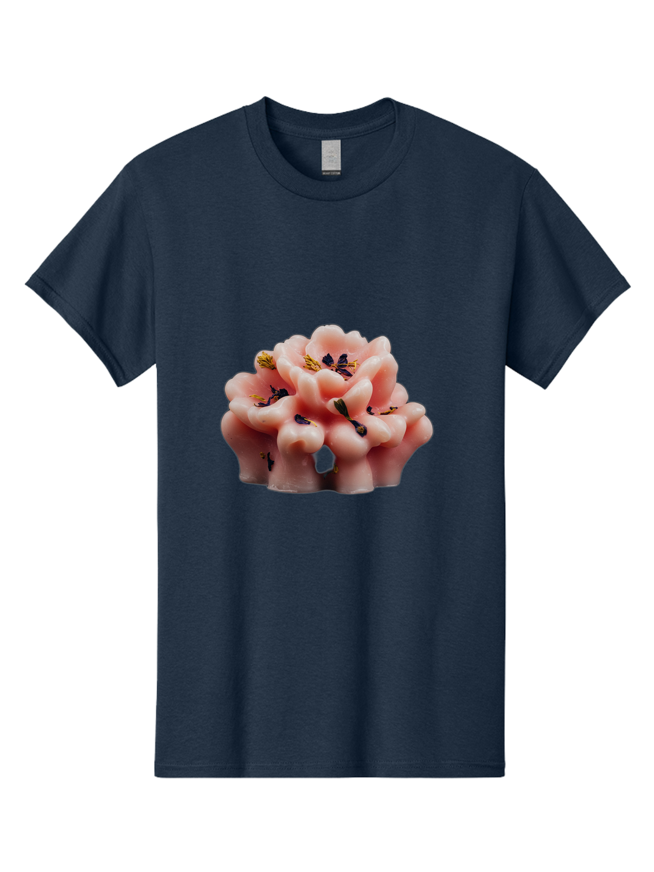 Pink-Flower-Shaped-Candle Men'S Graphic Tee, 100% Cotton, Comfortable Casual Summer Wear, Machine Washable, Vintage Camera, Old Camera, Antique Camera, Black Camera, Classic Photography, Photography Equipment, Nostalgic Device, Film Camera, Bag956