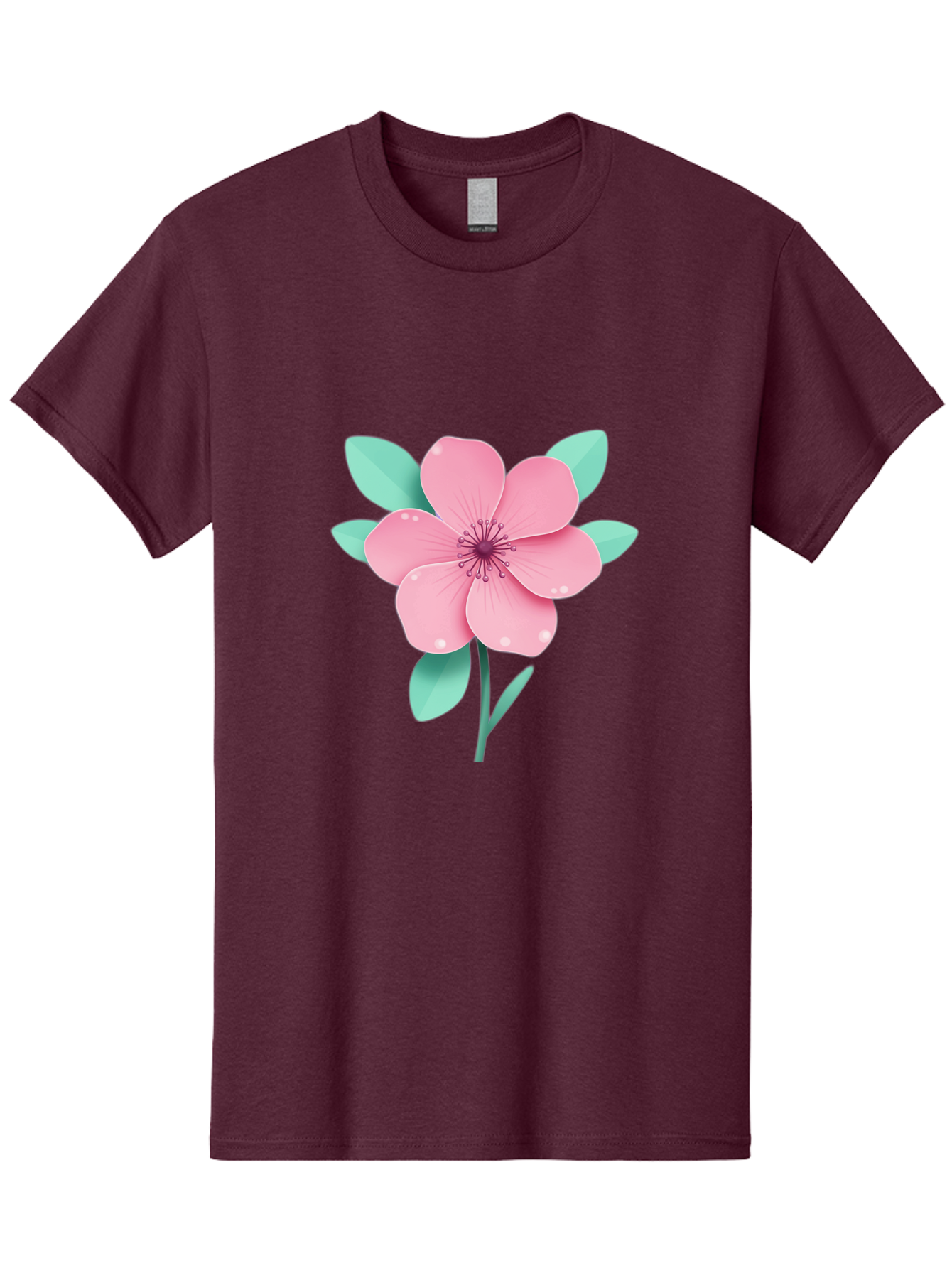Pink-Flower Men'S Graphic Tee, 100% Cotton, Comfortable Casual Summer Wear, Machine Washable, Vintage Camera, Old Camera, Antique Camera, Black Camera, Classic Photography, Photography Equipment, Nostalgic Device, Film Camera, Camera Art Bag957