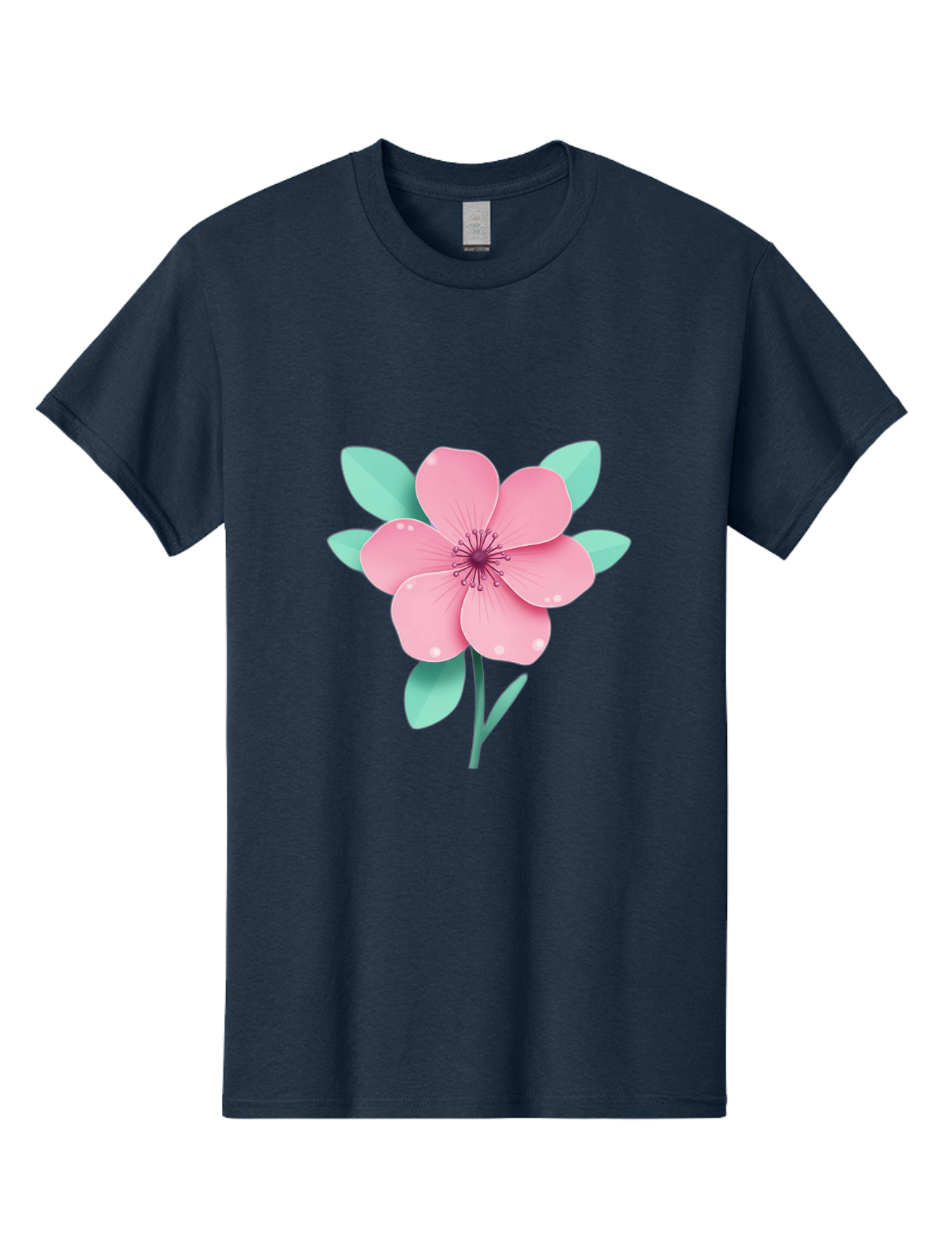 Pink-Flower Men'S Graphic Tee, 100% Cotton, Comfortable Casual Summer Wear, Machine Washable, Vintage Camera, Old Camera, Antique Camera, Black Camera, Classic Photography, Photography Equipment, Nostalgic Device, Film Camera, Camera Art Bag957