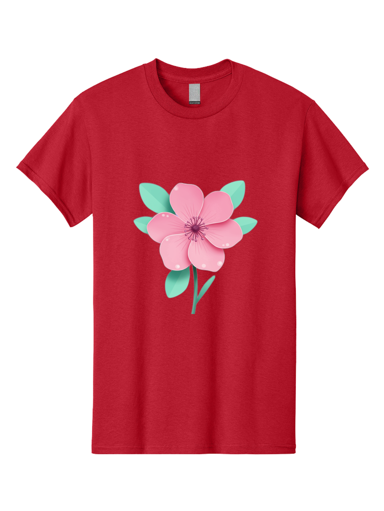 Pink-Flower Men'S Graphic Tee, 100% Cotton, Comfortable Casual Summer Wear, Machine Washable, Vintage Camera, Old Camera, Antique Camera, Black Camera, Classic Photography, Photography Equipment, Nostalgic Device, Film Camera, Camera Art Bag957