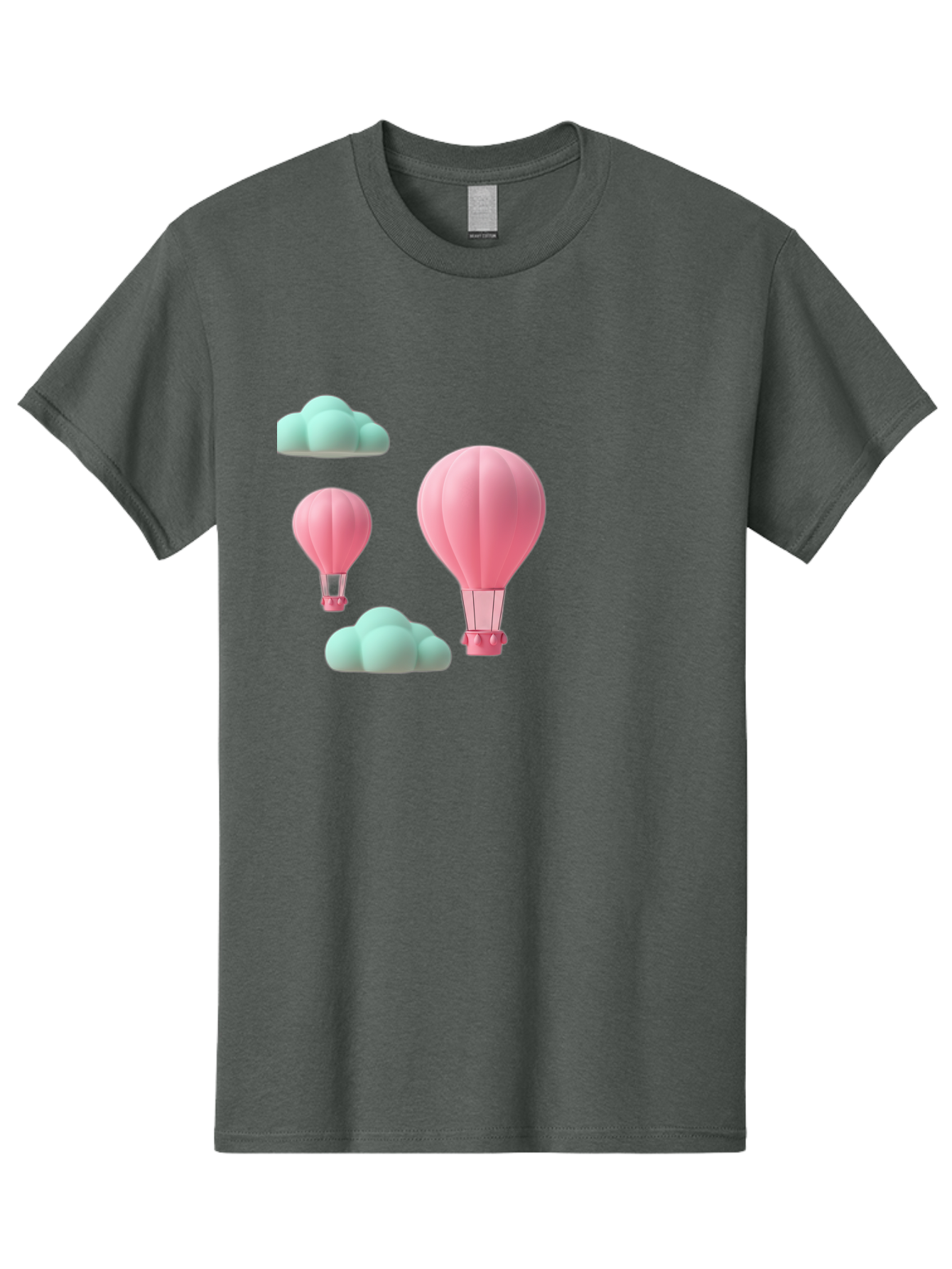 Pink-Hot-Air-Balloons Men'S Graphic Tee, 100% Cotton, Comfortable Casual Summer Wear, Machine Washable, Vintage Camera, Old Camera, Antique Camera, Black Camera, Classic Photography, Photography Equipment, Nostalgic Device, Film Camera, Bag958