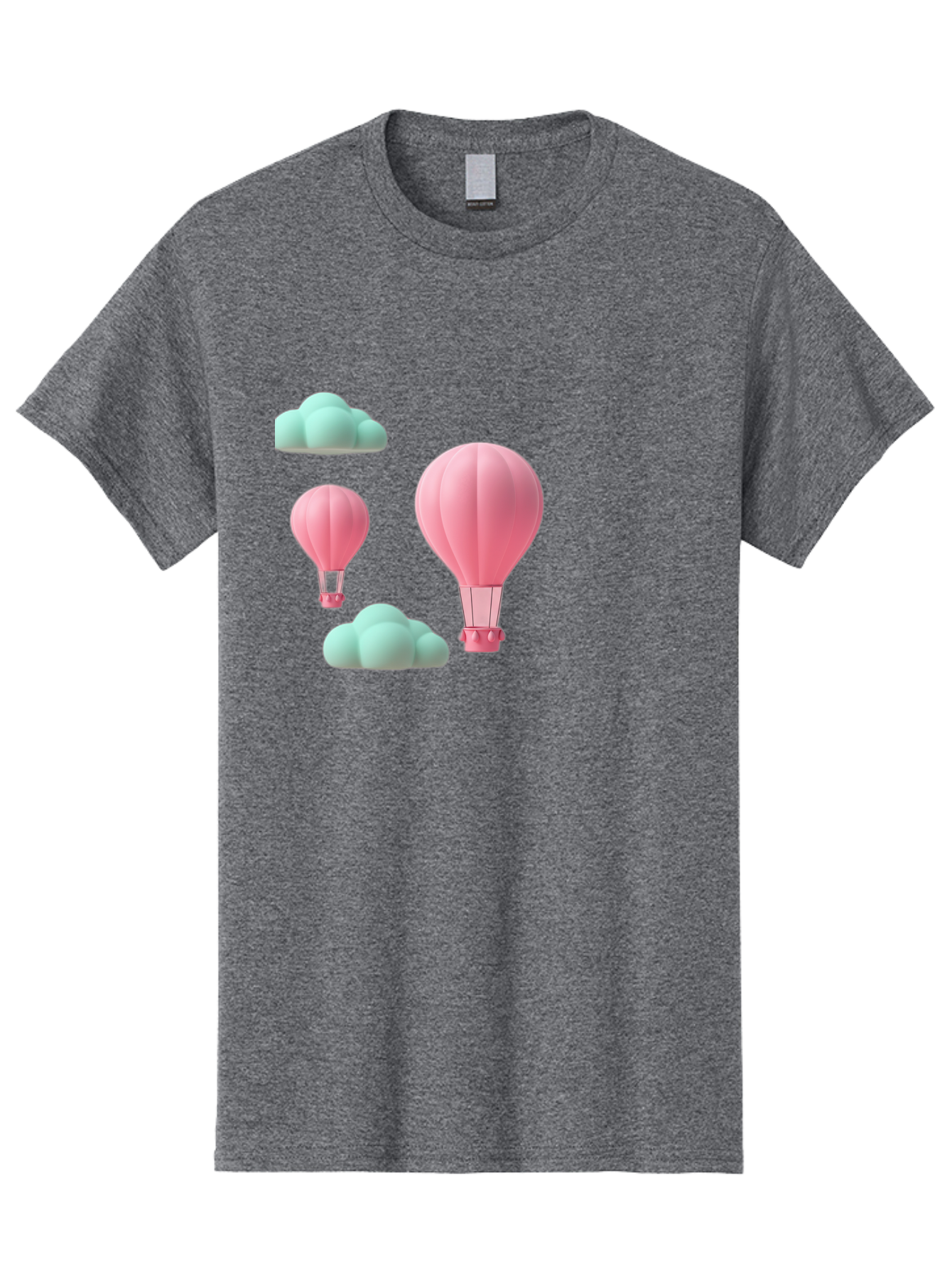 Pink-Hot-Air-Balloons Men'S Graphic Tee, 100% Cotton, Comfortable Casual Summer Wear, Machine Washable, Vintage Camera, Old Camera, Antique Camera, Black Camera, Classic Photography, Photography Equipment, Nostalgic Device, Film Camera, Bag958