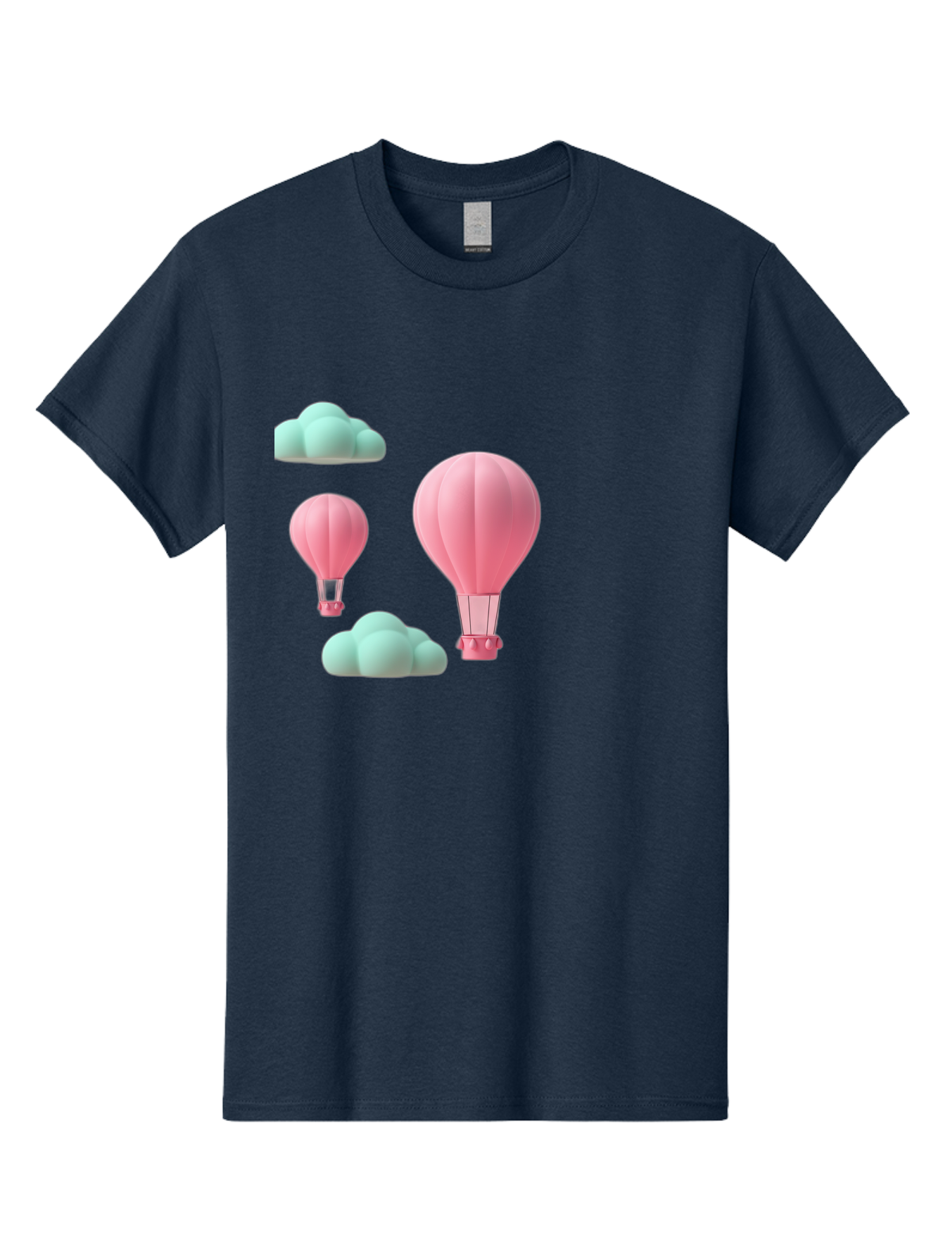 Pink-Hot-Air-Balloons Men'S Graphic Tee, 100% Cotton, Comfortable Casual Summer Wear, Machine Washable, Vintage Camera, Old Camera, Antique Camera, Black Camera, Classic Photography, Photography Equipment, Nostalgic Device, Film Camera, Bag958