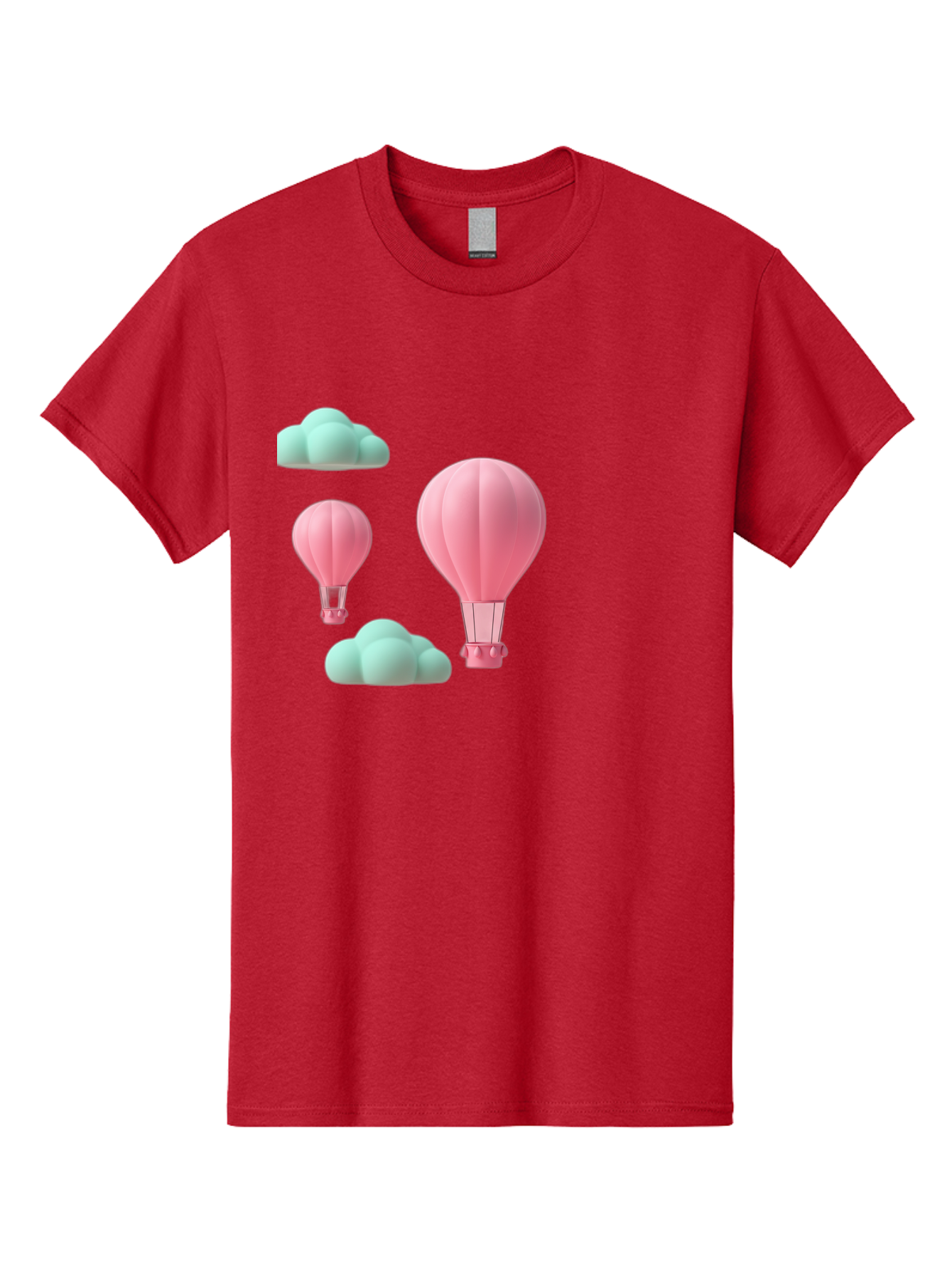 Pink-Hot-Air-Balloons Men'S Graphic Tee, 100% Cotton, Comfortable Casual Summer Wear, Machine Washable, Vintage Camera, Old Camera, Antique Camera, Black Camera, Classic Photography, Photography Equipment, Nostalgic Device, Film Camera, Bag958