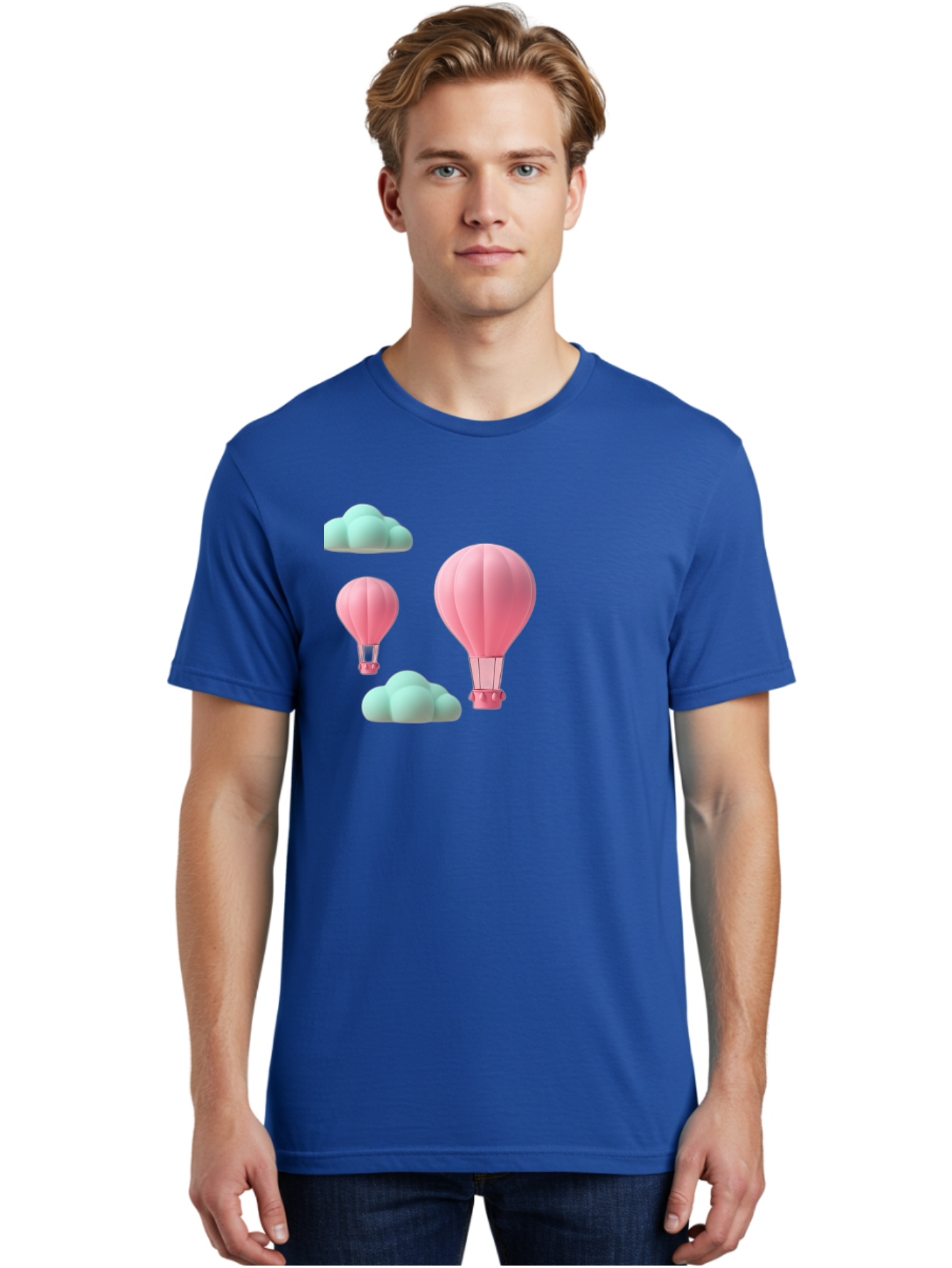 Pink-Hot-Air-Balloons Men'S Graphic Tee, 100% Cotton, Comfortable Casual Summer Wear, Machine Washable, Vintage Camera, Old Camera, Antique Camera, Black Camera, Classic Photography, Photography Equipment, Nostalgic Device, Film Camera, Bag958