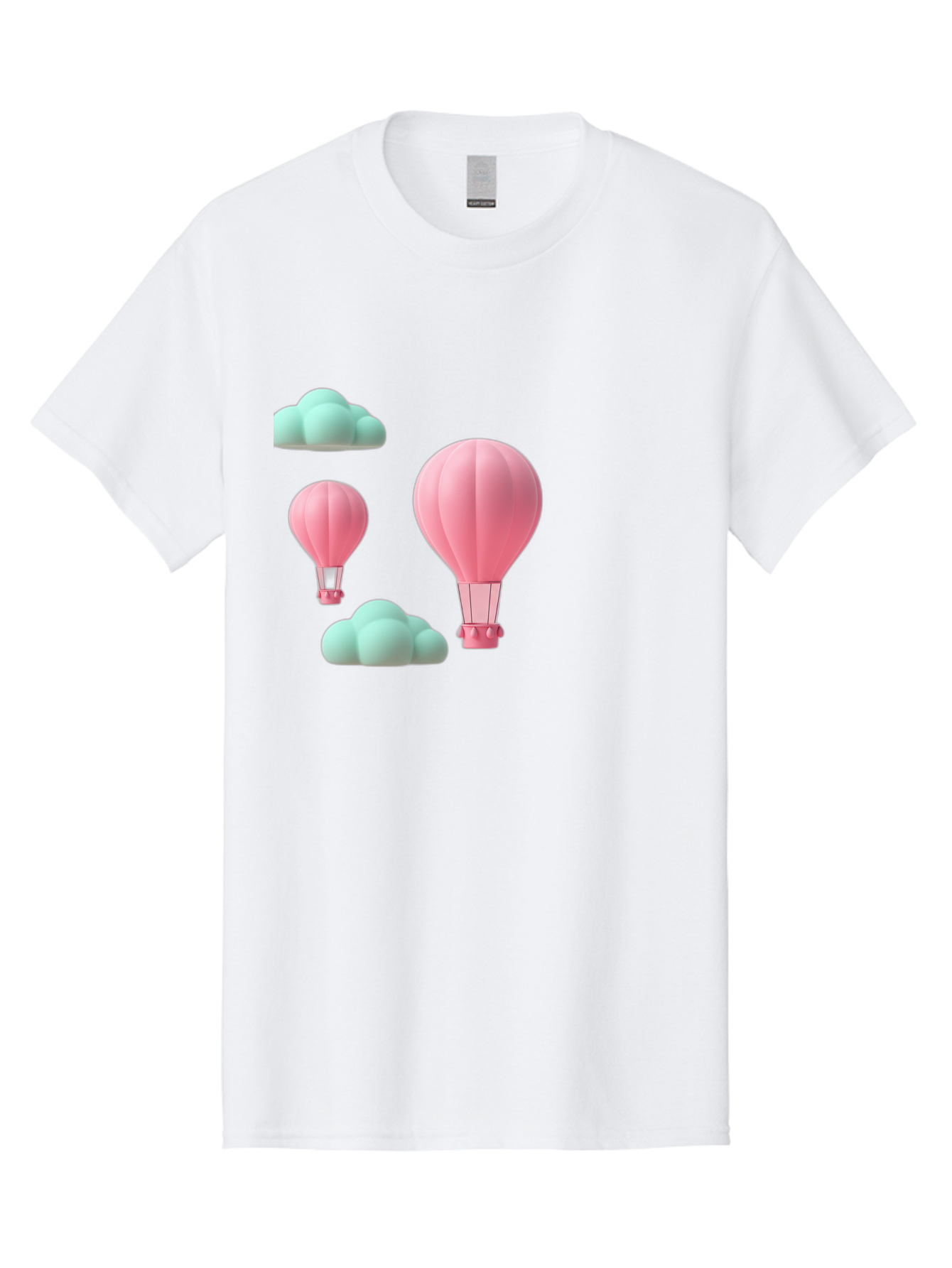 Pink-Hot-Air-Balloons Men'S Graphic Tee, 100% Cotton, Comfortable Casual Summer Wear, Machine Washable, Vintage Camera, Old Camera, Antique Camera, Black Camera, Classic Photography, Photography Equipment, Nostalgic Device, Film Camera, Bag958