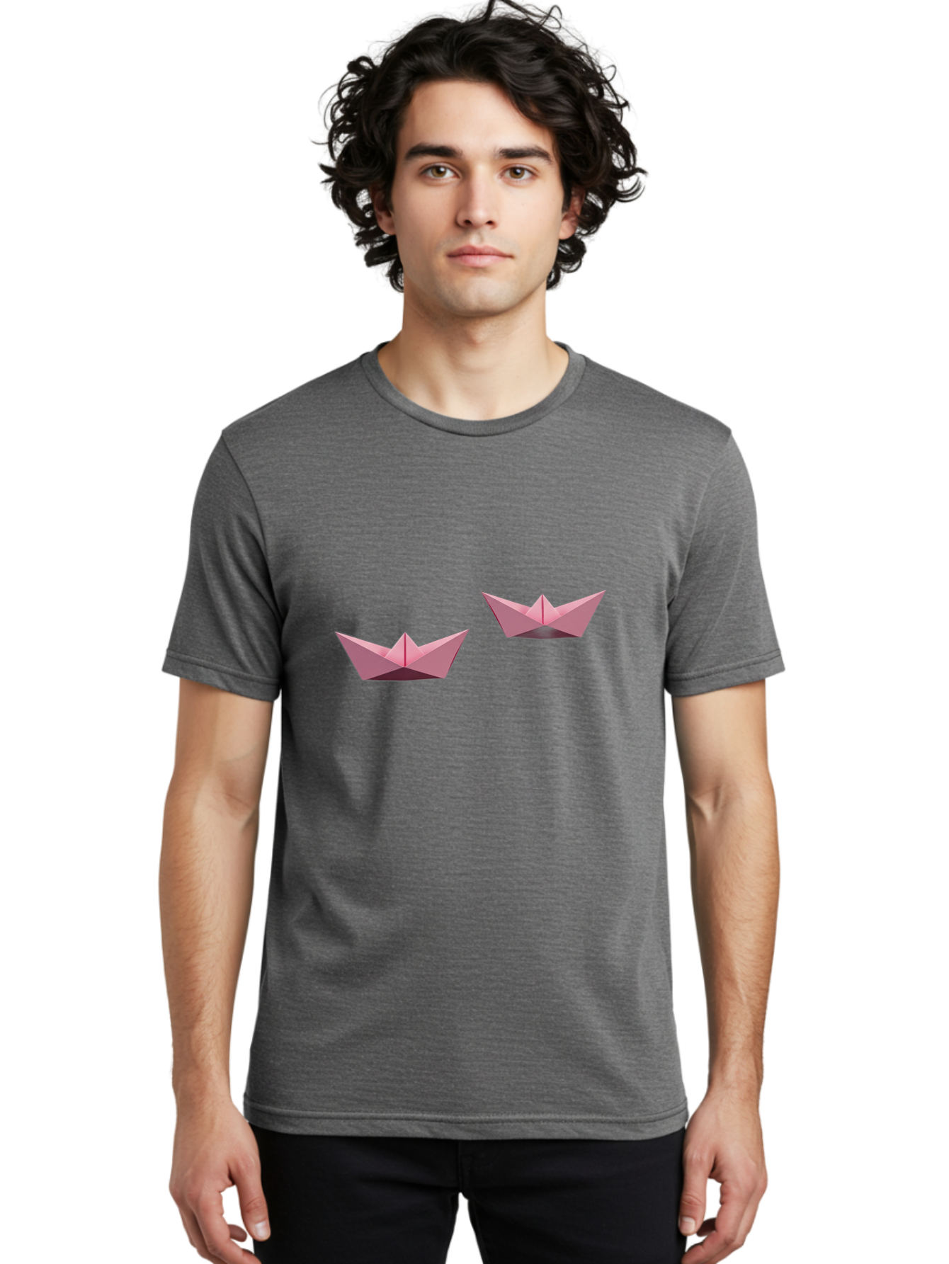 Pink-Paper-Boats Men'S Graphic Tee, 100% Cotton, Comfortable Casual Summer Wear, Machine Washable, Vintage Camera, Old Camera, Antique Camera, Black Camera, Classic Photography, Photography Equipment, Nostalgic Device, Film Camera, Camera Art Bag959