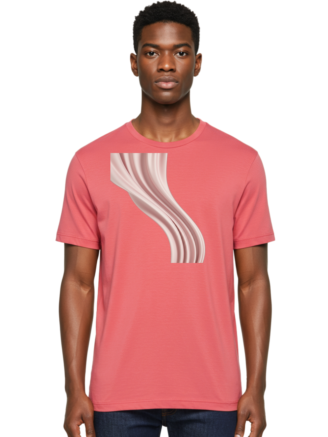 Pink-Ribbon Men'S Graphic Tee, 100% Cotton, Comfortable Casual Summer Wear, Machine Washable, Vintage Camera, Old Camera, Antique Camera, Black Camera, Classic Photography, Photography Equipment, Nostalgic Device, Film Camera, Camera Art Bag960