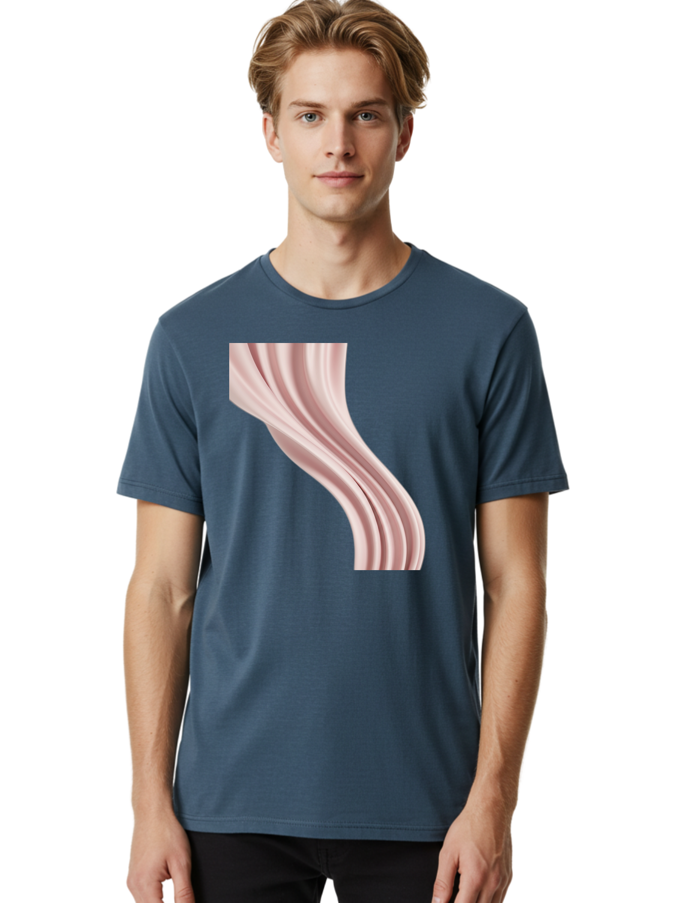 Pink-Ribbon Men'S Graphic Tee, 100% Cotton, Comfortable Casual Summer Wear, Machine Washable, Vintage Camera, Old Camera, Antique Camera, Black Camera, Classic Photography, Photography Equipment, Nostalgic Device, Film Camera, Camera Art Bag960
