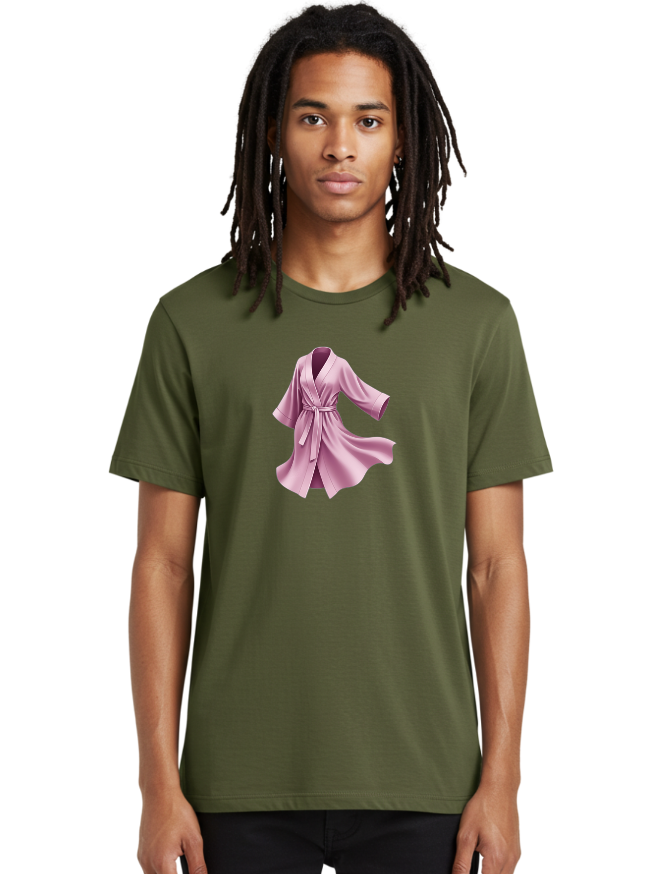 Pink-Robe-5 Men'S Graphic Tee, 100% Cotton, Comfortable Casual Summer Wear, Machine Washable, Vintage Camera, Old Camera, Antique Camera, Black Camera, Classic Photography, Photography Equipment, Nostalgic Device, Film Camera, Camera Art Bag965