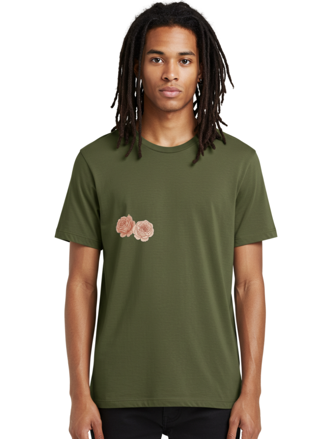 Pink-Roses Men'S Graphic Tee, 100% Cotton, Comfortable Casual Summer Wear, Machine Washable, Vintage Camera, Old Camera, Antique Camera, Black Camera, Classic Photography, Photography Equipment, Nostalgic Device, Film Camera, Camera Art Bag967