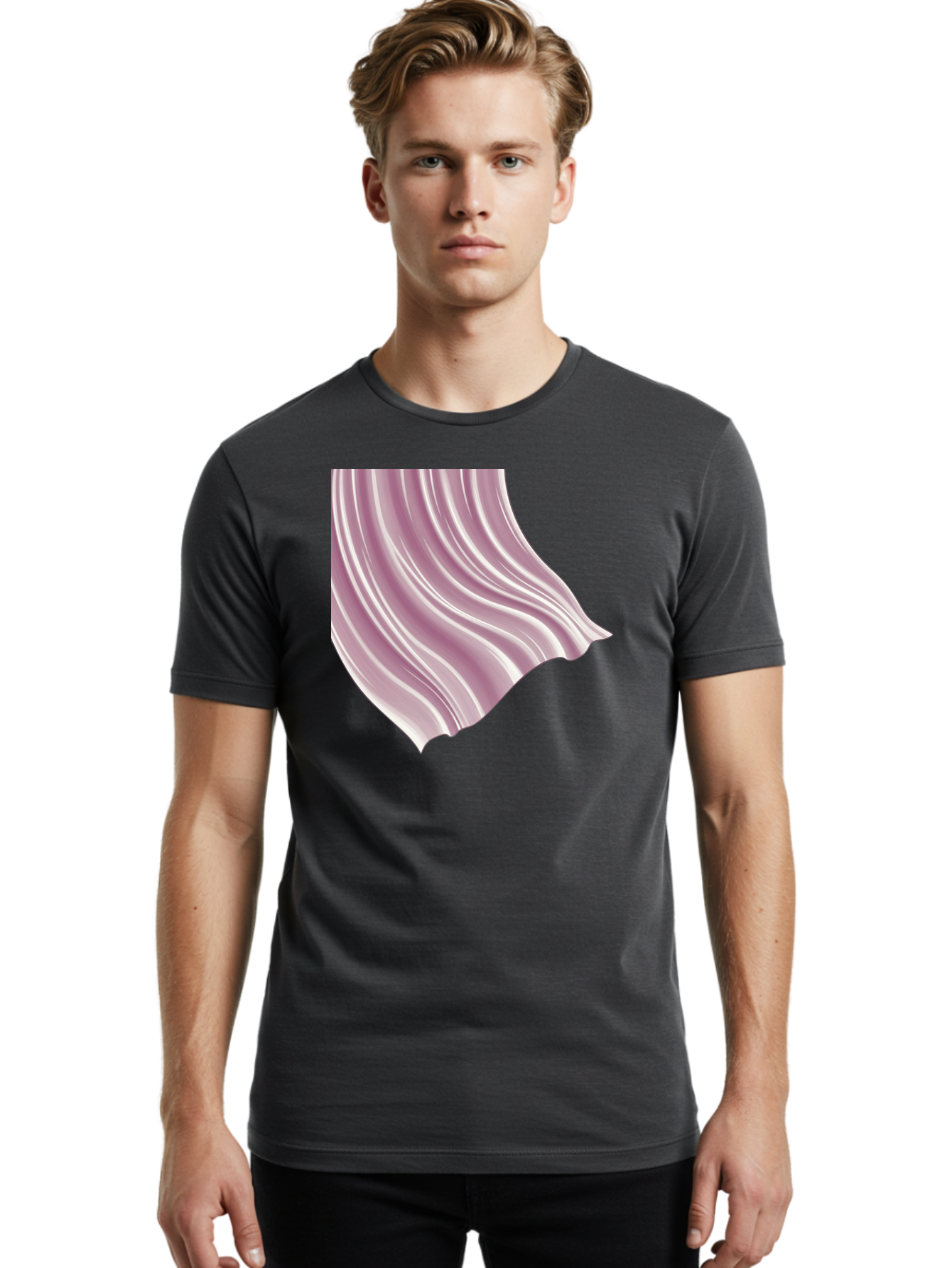 Pink-Satin-Fabric Men'S Graphic Tee, 100% Cotton, Comfortable Casual Summer Wear, Machine Washable, Vintage Camera, Old Camera, Antique Camera, Black Camera, Classic Photography, Photography Equipment, Nostalgic Device, Film Camera, Camera Art Bag968