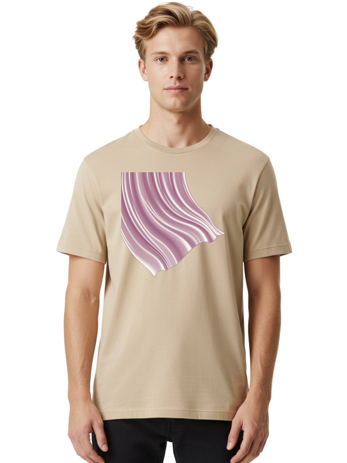 Pink-Satin-Fabric Men'S Graphic Tee, 100% Cotton, Comfortable Casual Summer Wear, Machine Washable, Vintage Camera, Old Camera, Antique Camera, Black Camera, Classic Photography, Photography Equipment, Nostalgic Device, Film Camera, Camera Art Bag968