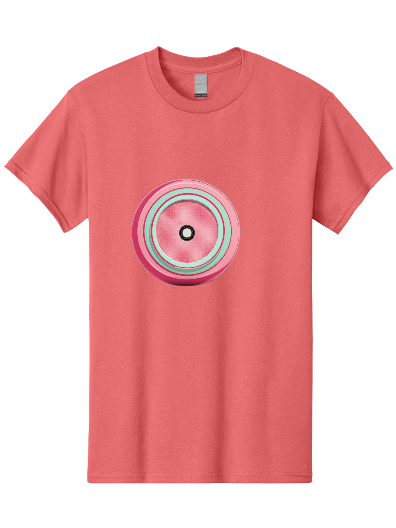 Pink-Speaker Men'S Graphic Tee, 100% Cotton, Comfortable Casual Summer Wear, Machine Washable, Vintage Camera, Old Camera, Antique Camera, Black Camera, Classic Photography, Photography Equipment, Nostalgic Device, Film Camera, Camera Art Bag969