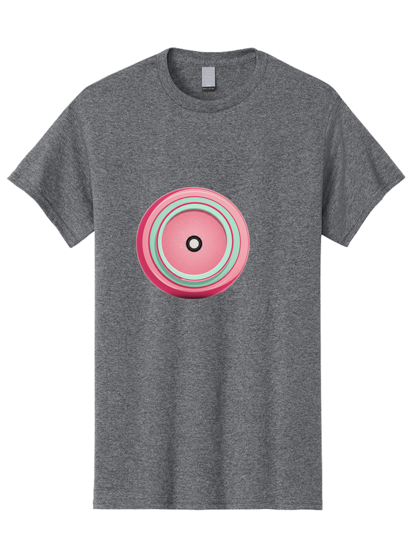 Pink-Speaker Men'S Graphic Tee, 100% Cotton, Comfortable Casual Summer Wear, Machine Washable, Vintage Camera, Old Camera, Antique Camera, Black Camera, Classic Photography, Photography Equipment, Nostalgic Device, Film Camera, Camera Art Bag969