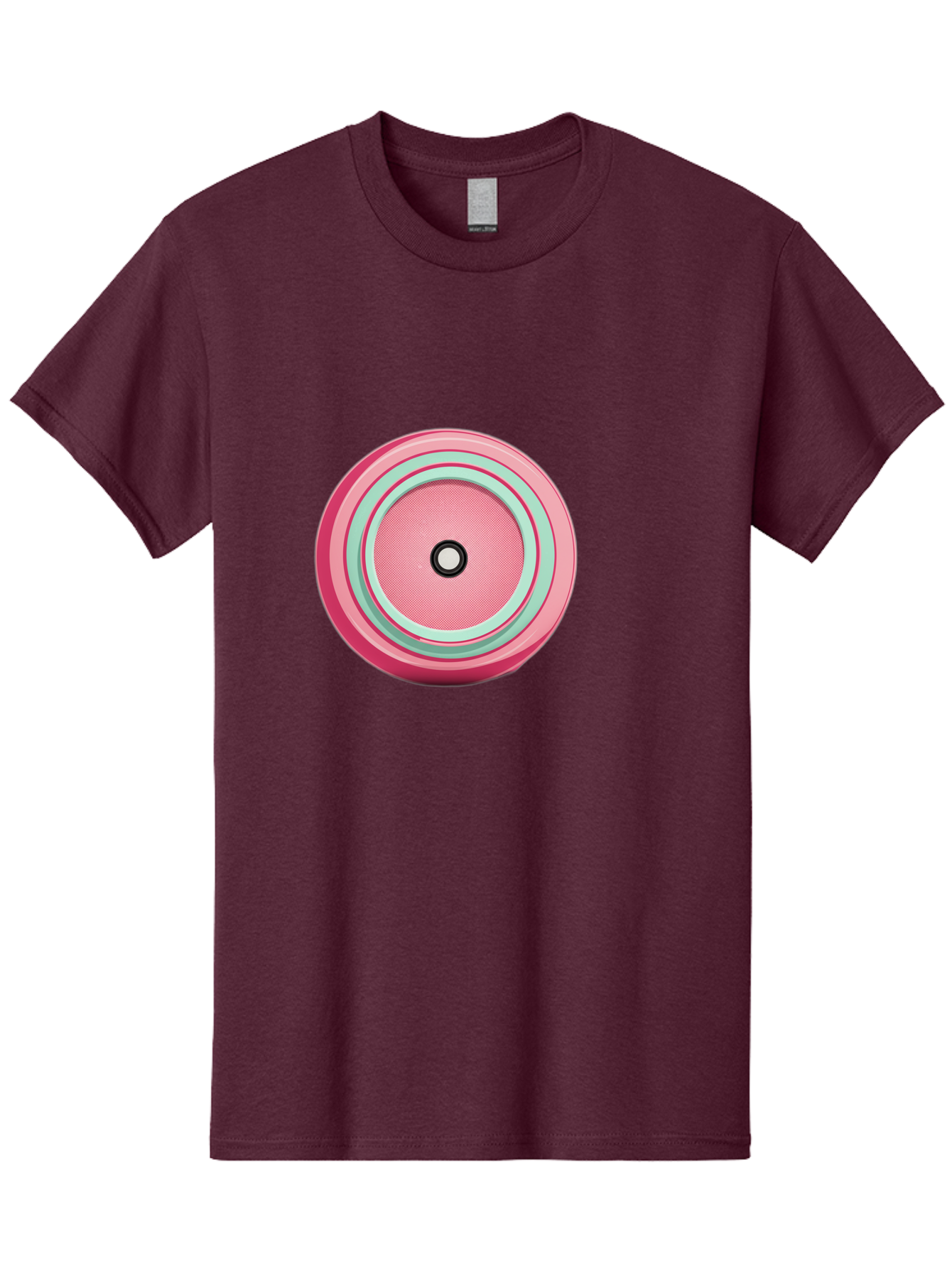Pink-Speaker Men'S Graphic Tee, 100% Cotton, Comfortable Casual Summer Wear, Machine Washable, Vintage Camera, Old Camera, Antique Camera, Black Camera, Classic Photography, Photography Equipment, Nostalgic Device, Film Camera, Camera Art Bag969