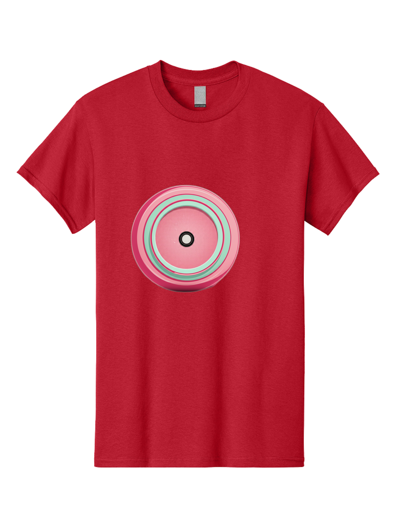 Pink-Speaker Men'S Graphic Tee, 100% Cotton, Comfortable Casual Summer Wear, Machine Washable, Vintage Camera, Old Camera, Antique Camera, Black Camera, Classic Photography, Photography Equipment, Nostalgic Device, Film Camera, Camera Art Bag969