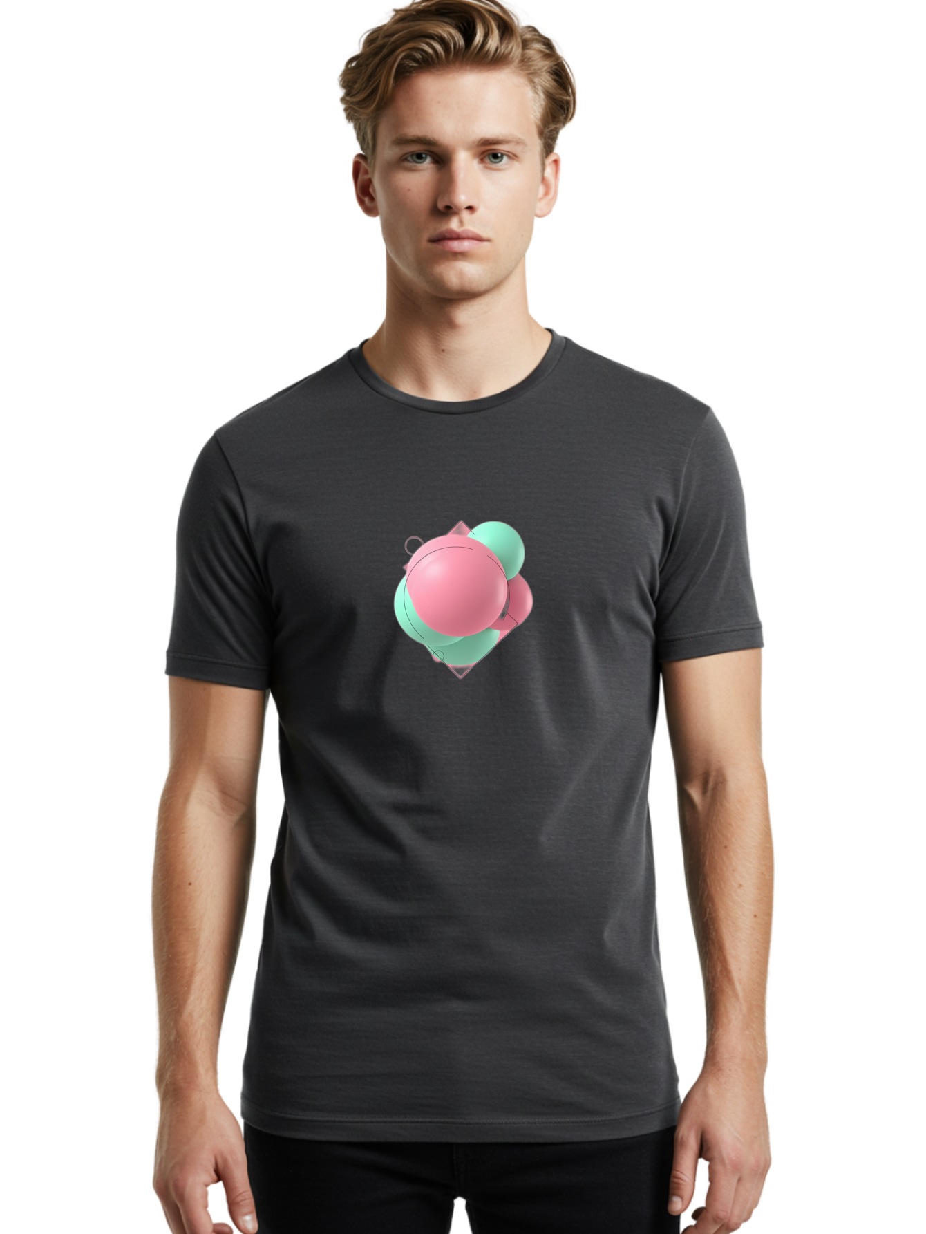 Pink-Sphere Men'S Graphic Tee, 100% Cotton, Comfortable Casual Summer Wear, Machine Washable, Vintage Camera, Old Camera, Antique Camera, Black Camera, Classic Photography, Photography Equipment, Nostalgic Device, Film Camera, Camera Art Bag970