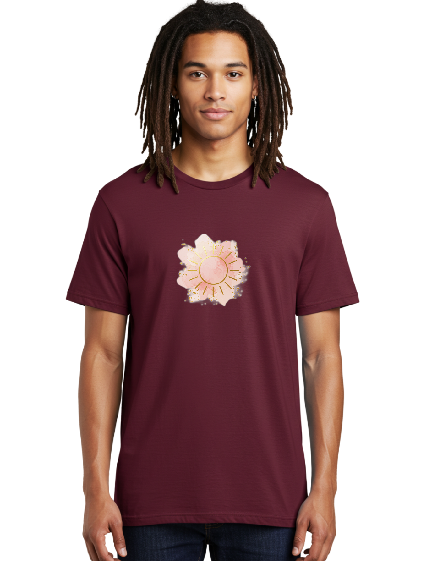 Pink-Sun Men'S Graphic Tee, 100% Cotton, Comfortable Casual Summer Wear, Machine Washable, Vintage Camera, Old Camera, Antique Camera, Black Camera, Classic Photography, Photography Equipment, Nostalgic Device, Film Camera, Camera Art Bag971
