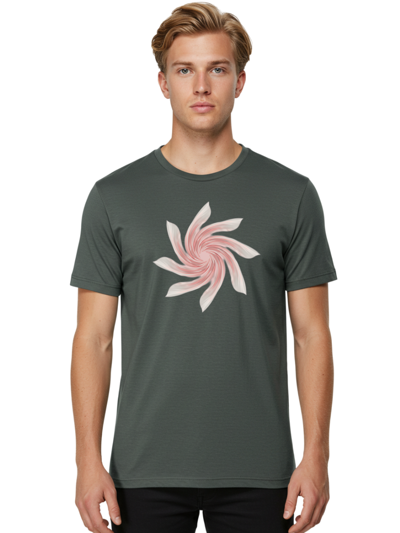 Pink-Swirl Men'S Graphic Tee, 100% Cotton, Comfortable Casual Summer Wear, Machine Washable, Vintage Camera, Old Camera, Antique Camera, Black Camera, Classic Photography, Photography Equipment, Nostalgic Device, Film Camera, Camera Art Bag972