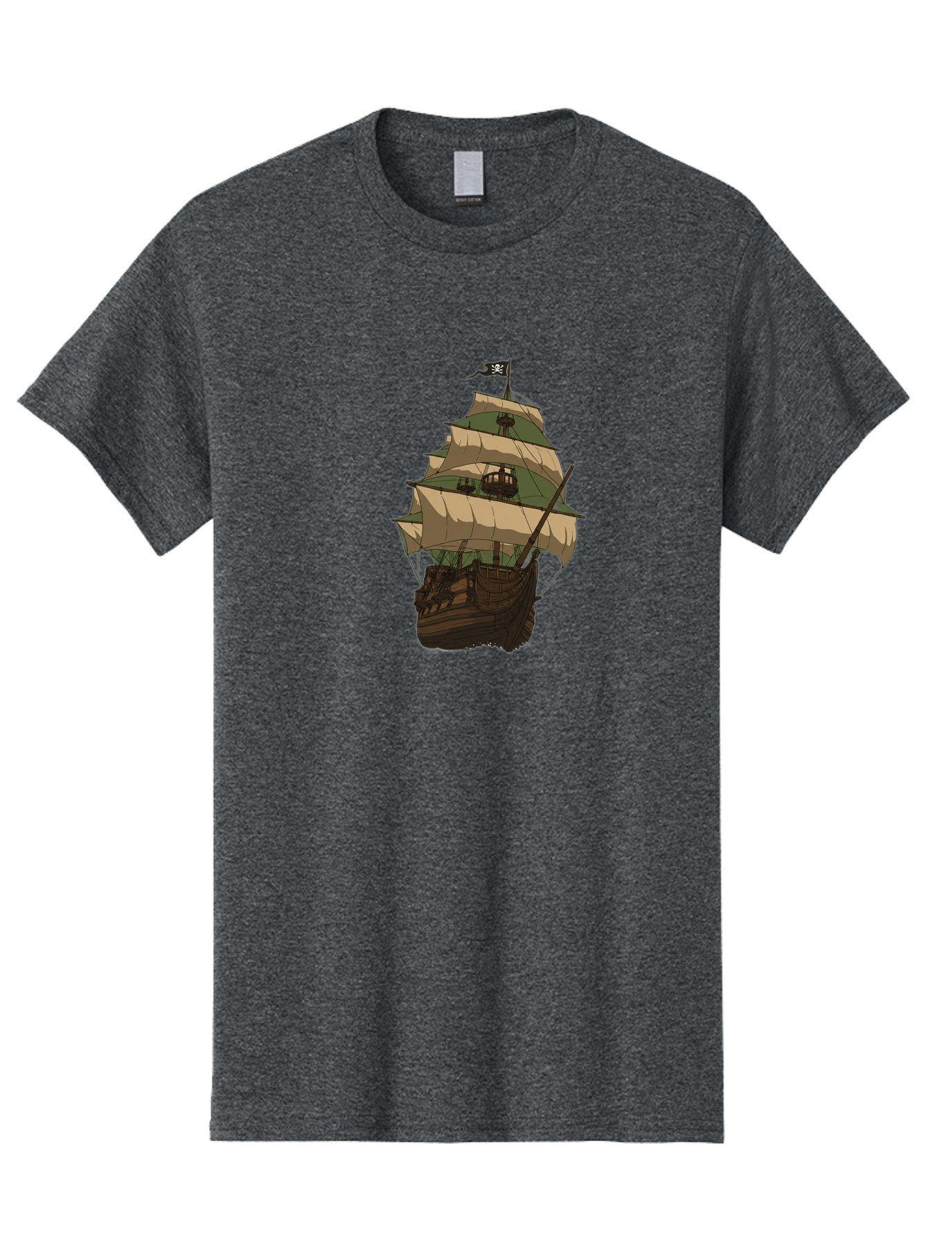 Pirate-Ship Men'S Graphic Tee, 100% Cotton, Comfortable Casual Summer Wear, Machine Washable, Vintage Camera, Old Camera, Antique Camera, Black Camera, Classic Photography, Photography Equipment, Nostalgic Device, Film Camera, Camera Art Bag974