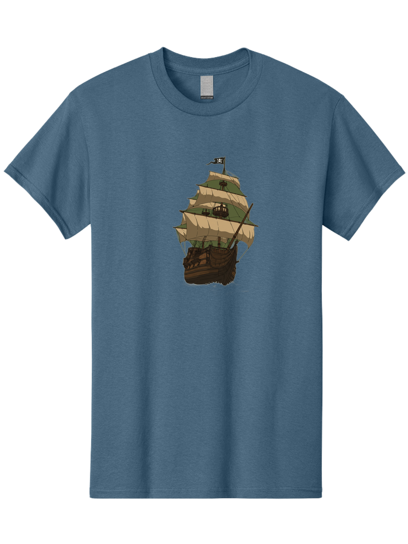 Pirate-Ship Men'S Graphic Tee, 100% Cotton, Comfortable Casual Summer Wear, Machine Washable, Vintage Camera, Old Camera, Antique Camera, Black Camera, Classic Photography, Photography Equipment, Nostalgic Device, Film Camera, Camera Art Bag974