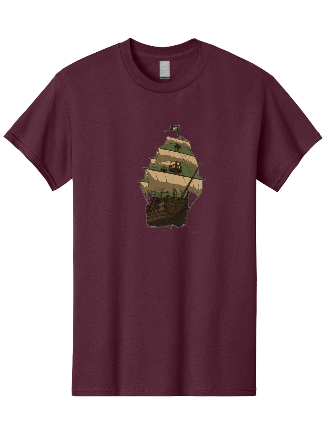 Pirate-Ship Men'S Graphic Tee, 100% Cotton, Comfortable Casual Summer Wear, Machine Washable, Vintage Camera, Old Camera, Antique Camera, Black Camera, Classic Photography, Photography Equipment, Nostalgic Device, Film Camera, Camera Art Bag974