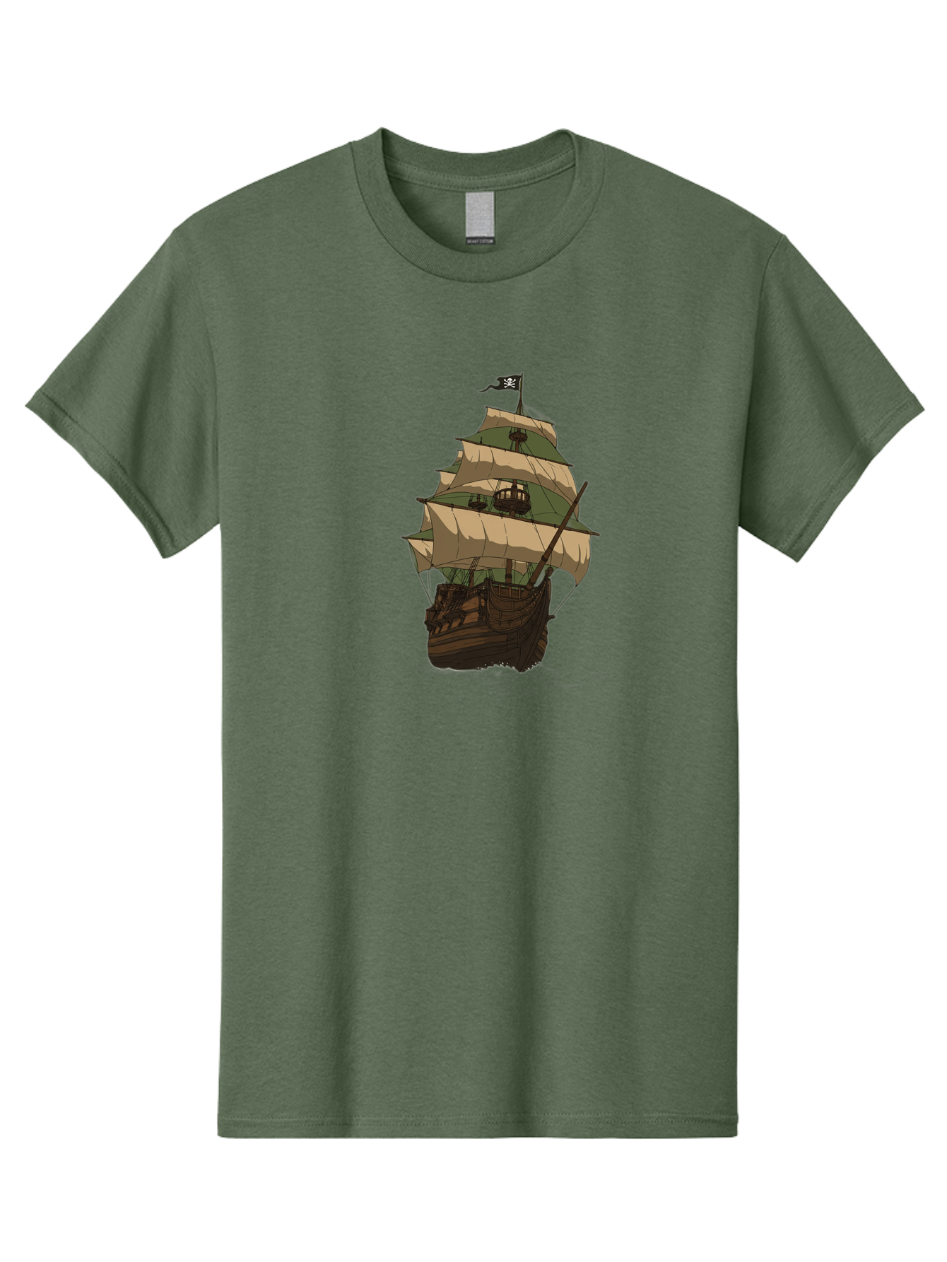 Pirate-Ship Men'S Graphic Tee, 100% Cotton, Comfortable Casual Summer Wear, Machine Washable, Vintage Camera, Old Camera, Antique Camera, Black Camera, Classic Photography, Photography Equipment, Nostalgic Device, Film Camera, Camera Art Bag974
