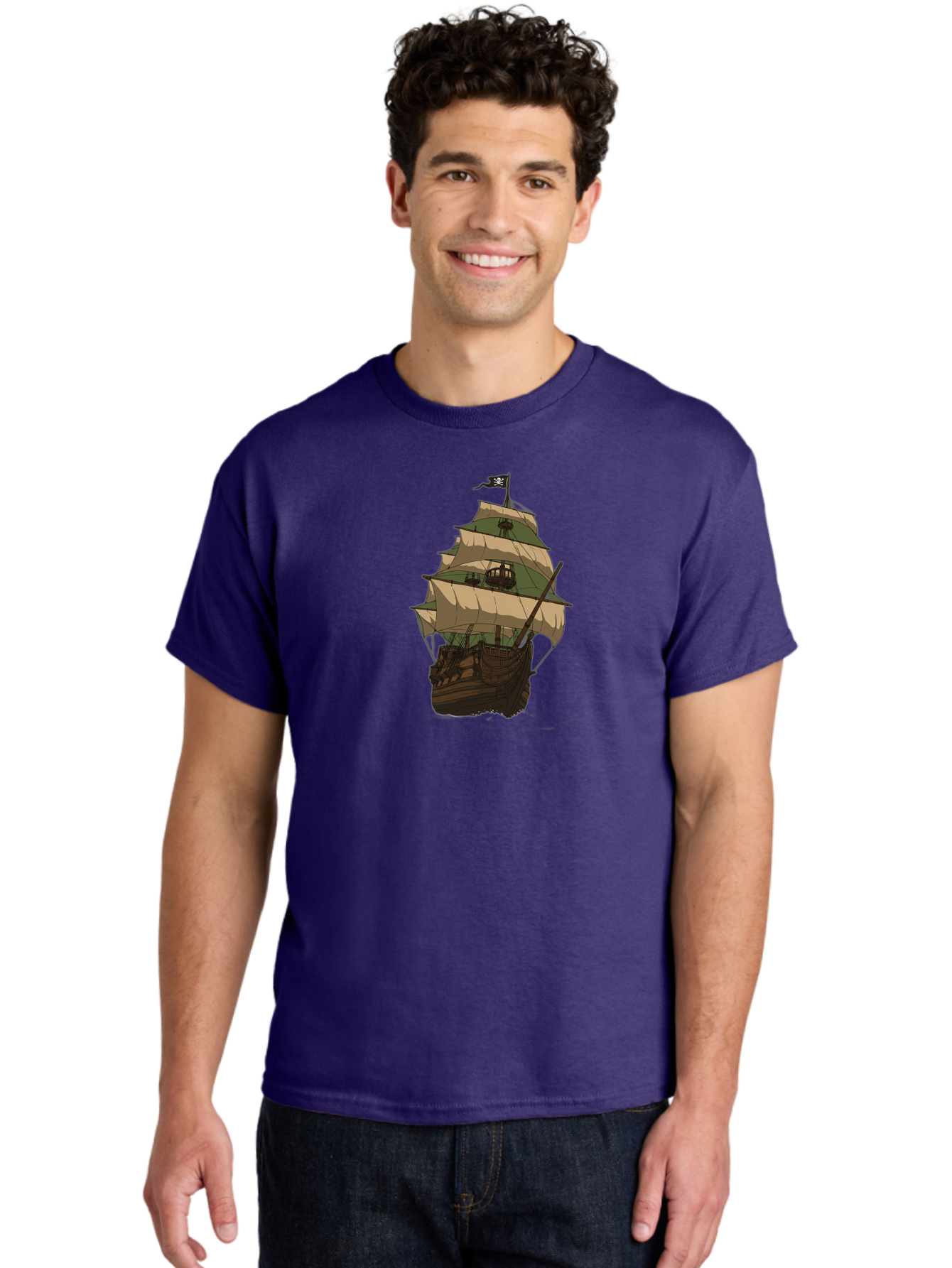 Pirate-Ship Men'S Graphic Tee, 100% Cotton, Comfortable Casual Summer Wear, Machine Washable, Vintage Camera, Old Camera, Antique Camera, Black Camera, Classic Photography, Photography Equipment, Nostalgic Device, Film Camera, Camera Art Bag974