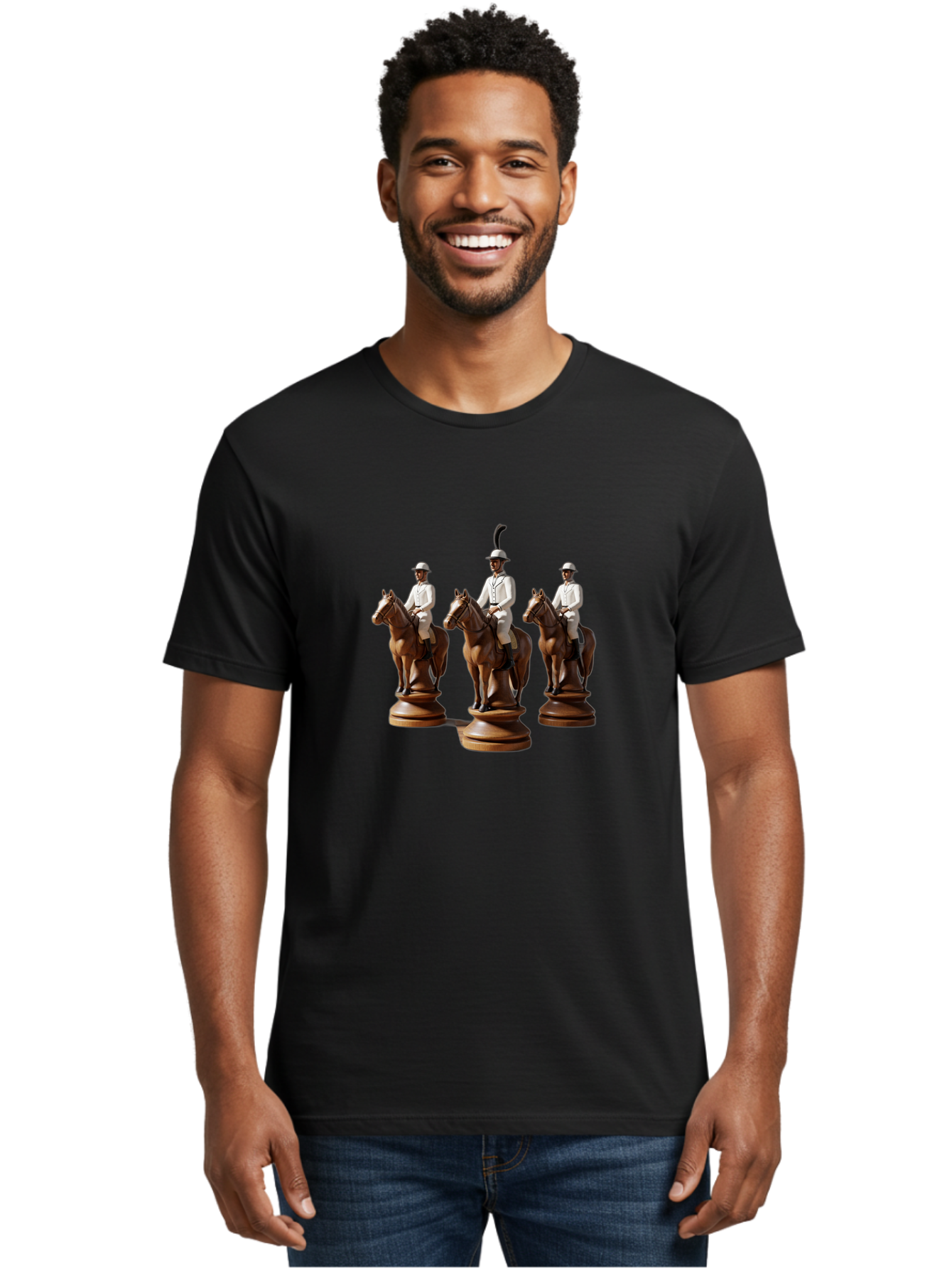 Polo-Players-On-Horseback Men'S Graphic Tee, 100% Cotton, Comfortable Casual Summer Wear, Machine Washable, Vintage Camera, Old Camera, Antique Camera, Black Camera, Classic Photography, Photography Equipment, Nostalgic Device, Film Camera, Bag978
