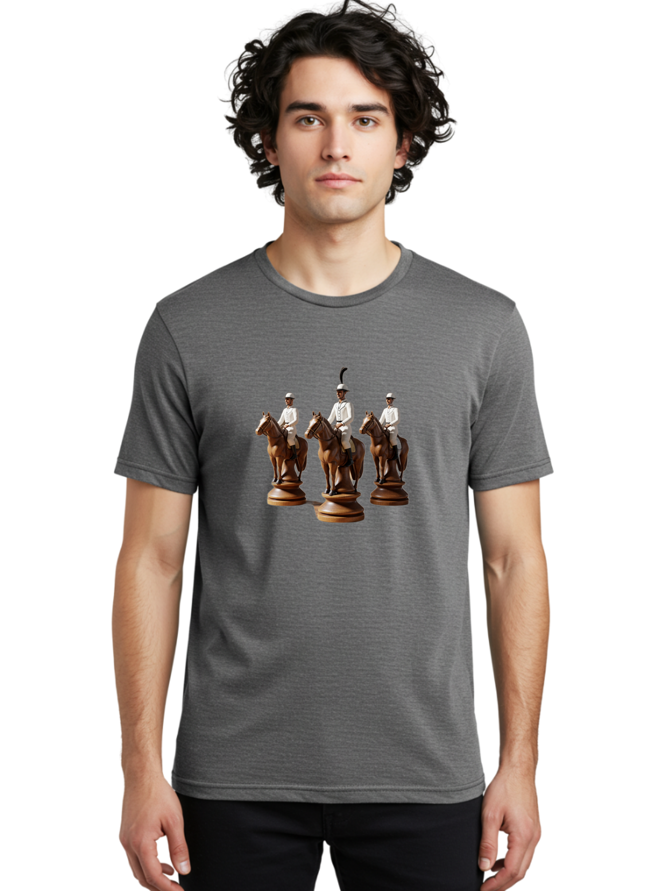Polo-Players-On-Horseback Men'S Graphic Tee, 100% Cotton, Comfortable Casual Summer Wear, Machine Washable, Vintage Camera, Old Camera, Antique Camera, Black Camera, Classic Photography, Photography Equipment, Nostalgic Device, Film Camera, Bag978