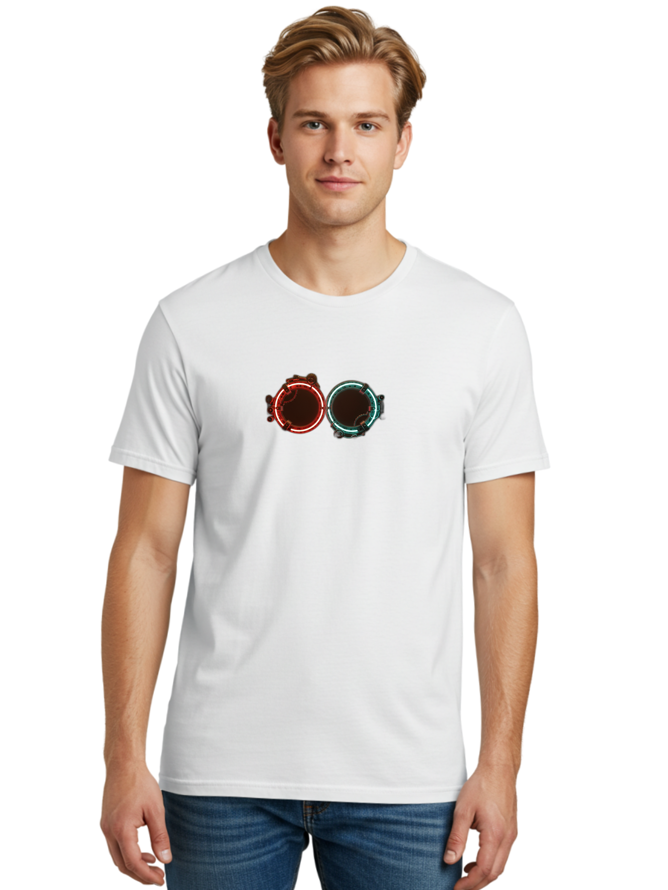 Portals Men'S Graphic Tee, 100% Cotton, Comfortable Casual Summer Wear, Machine Washable, Vintage Camera, Old Camera, Antique Camera, Black Camera, Classic Photography, Photography Equipment, Nostalgic Device, Film Camera, Camera Art Bag980