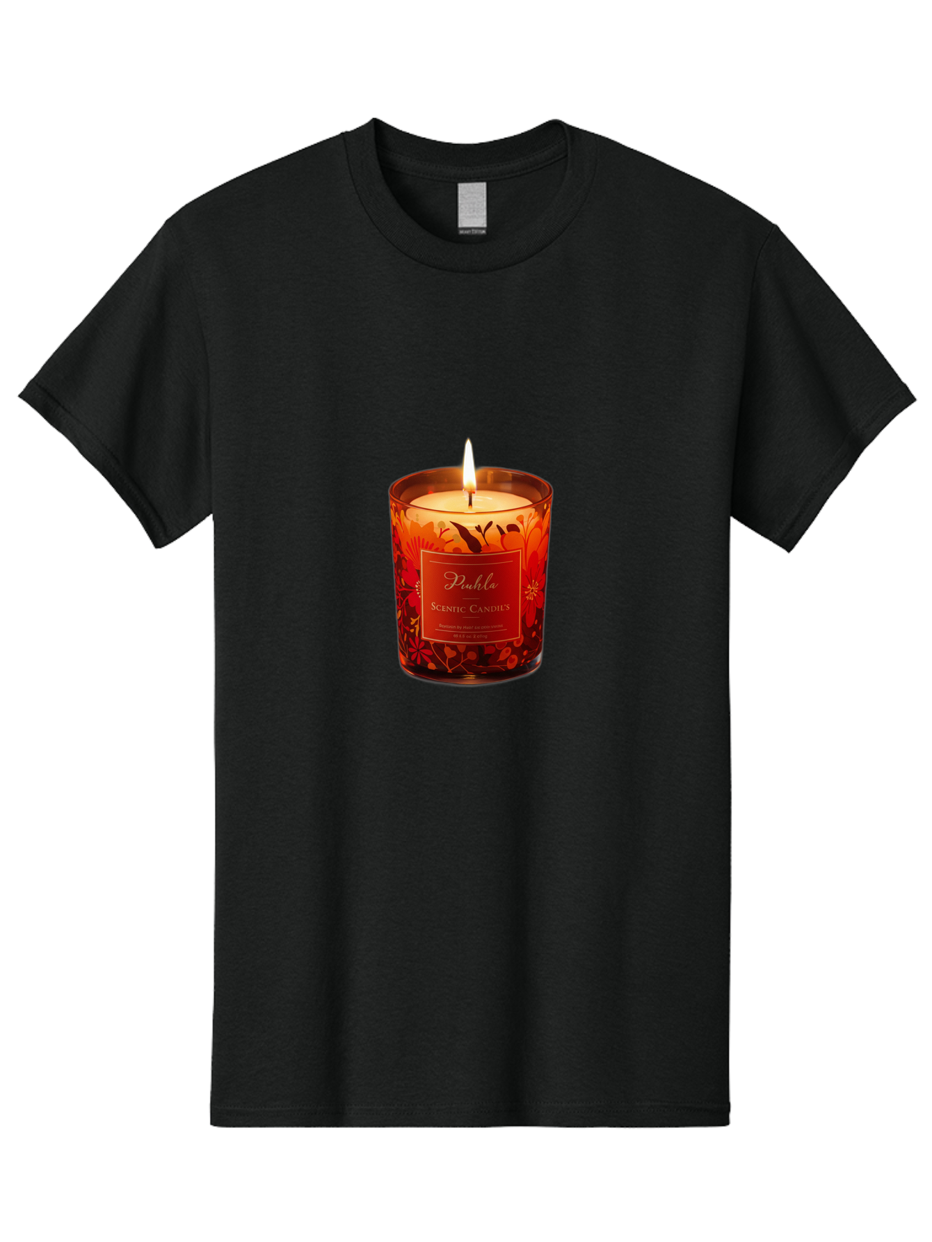 Puhla-Scentic-Candle Men'S Graphic Tee, 100% Cotton, Comfortable Casual Summer Wear, Machine Washable, Vintage Camera, Old Camera, Antique Camera, Black Camera, Classic Photography, Photography Equipment, Nostalgic Device, Film Camera, Bag983
