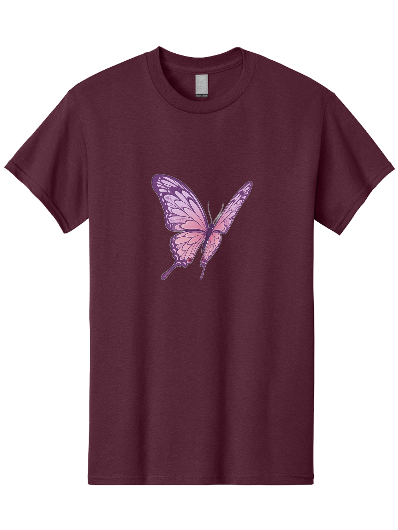 Purple-Butterfly Men'S Graphic Tee, 100% Cotton, Comfortable Casual Summer Wear, Machine Washable, Vintage Camera, Old Camera, Antique Camera, Black Camera, Classic Photography, Photography Equipment, Nostalgic Device, Film Camera, Camera Art Bag984