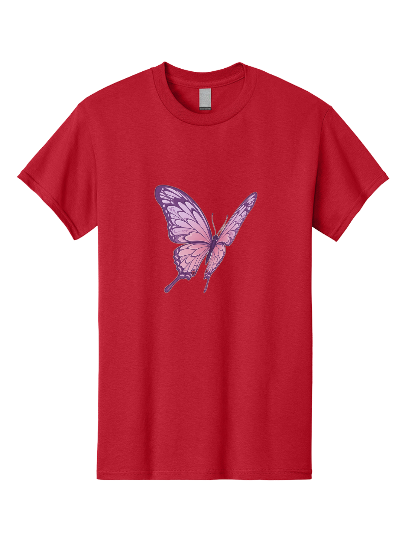 Purple-Butterfly Men'S Graphic Tee, 100% Cotton, Comfortable Casual Summer Wear, Machine Washable, Vintage Camera, Old Camera, Antique Camera, Black Camera, Classic Photography, Photography Equipment, Nostalgic Device, Film Camera, Camera Art Bag984