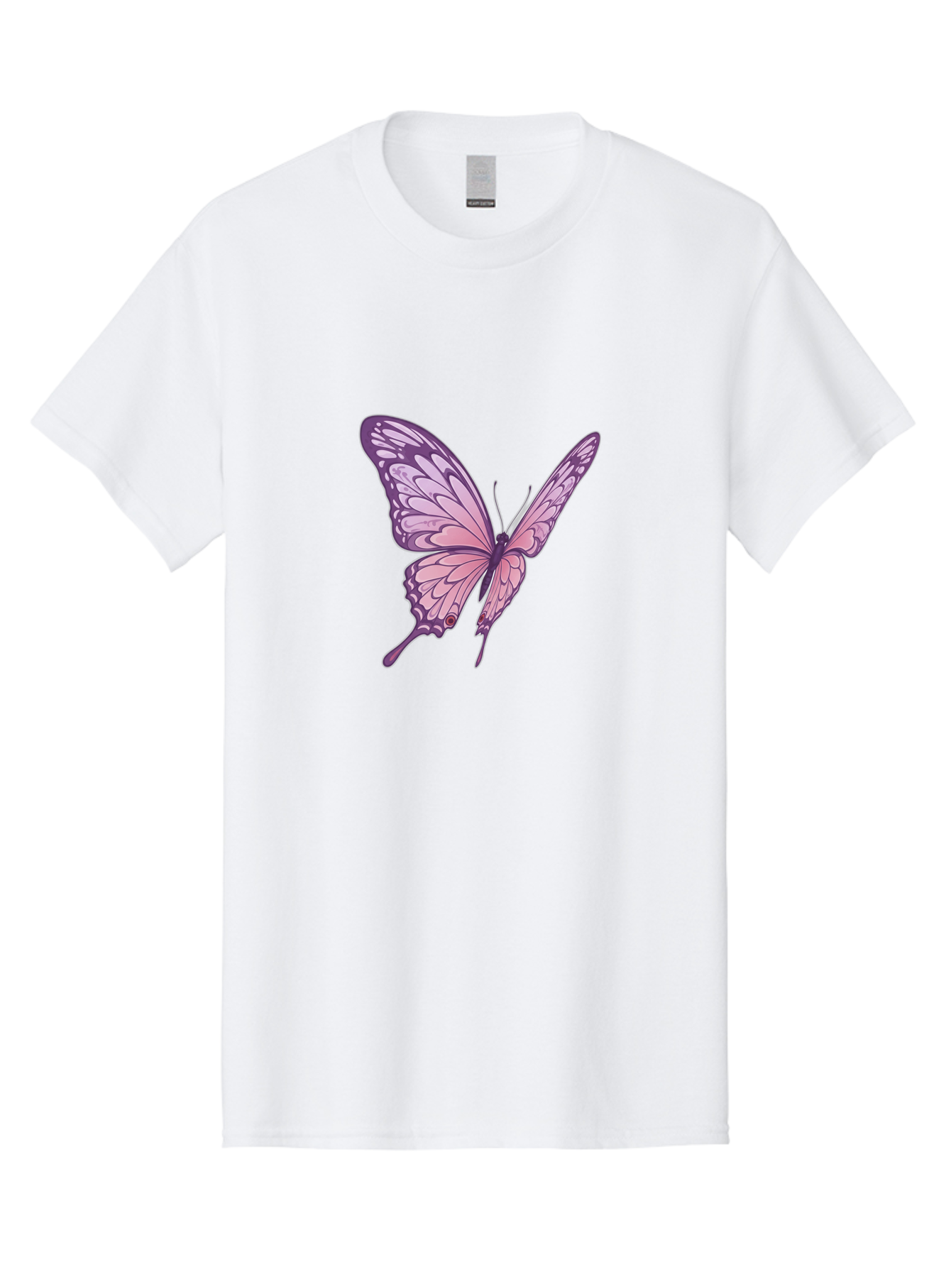 Purple-Butterfly Men'S Graphic Tee, 100% Cotton, Comfortable Casual Summer Wear, Machine Washable, Vintage Camera, Old Camera, Antique Camera, Black Camera, Classic Photography, Photography Equipment, Nostalgic Device, Film Camera, Camera Art Bag984