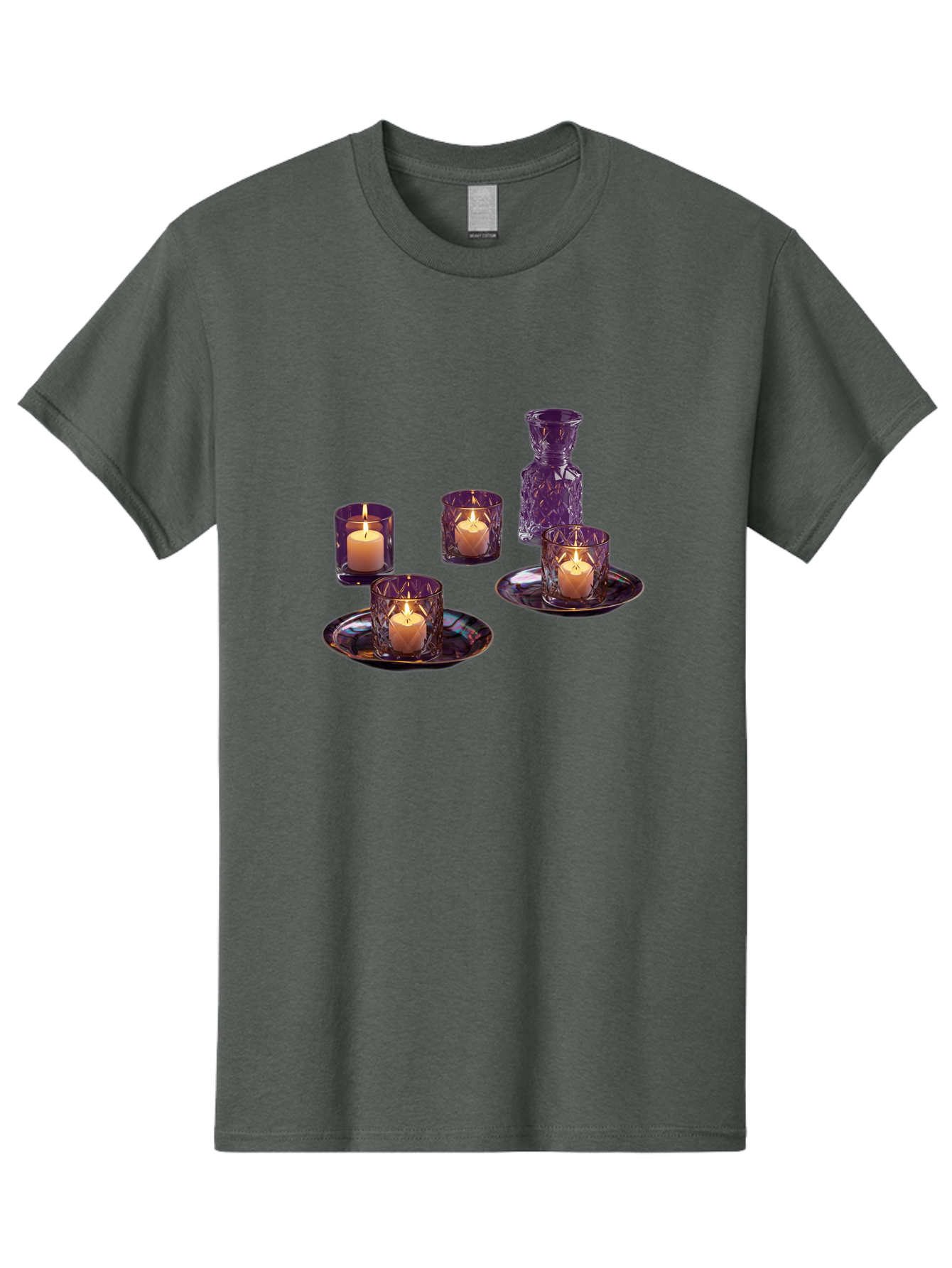 Purple-Candle-Holders Men'S Graphic Tee, 100% Cotton, Comfortable Casual Summer Wear, Machine Washable, Vintage Camera, Old Camera, Antique Camera, Black Camera, Classic Photography, Photography Equipment, Nostalgic Device, Film Camera, Bag985