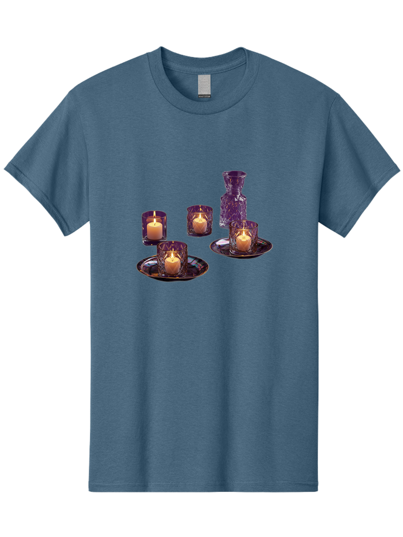 Purple-Candle-Holders Men'S Graphic Tee, 100% Cotton, Comfortable Casual Summer Wear, Machine Washable, Vintage Camera, Old Camera, Antique Camera, Black Camera, Classic Photography, Photography Equipment, Nostalgic Device, Film Camera, Bag985