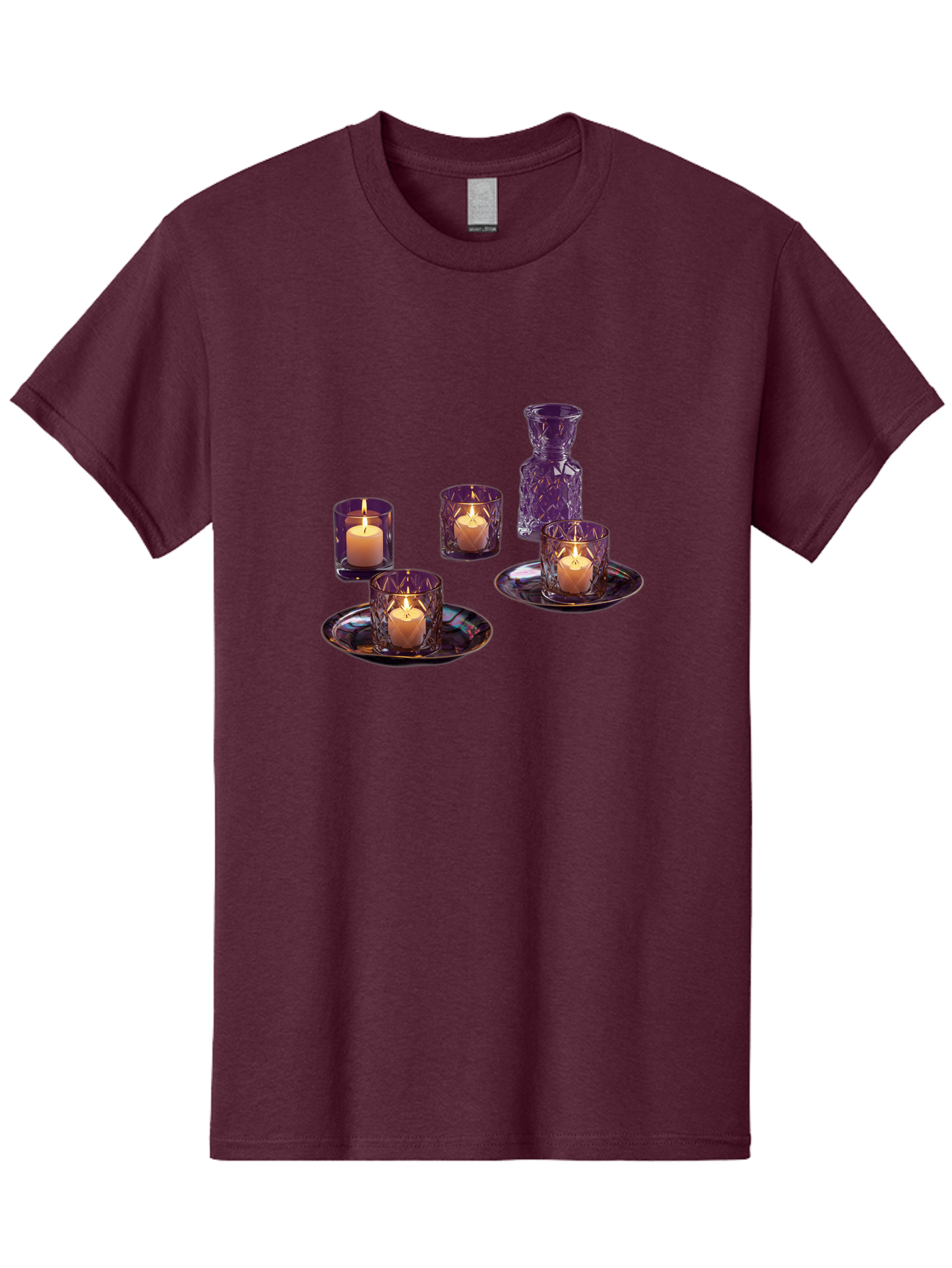 Purple-Candle-Holders Men'S Graphic Tee, 100% Cotton, Comfortable Casual Summer Wear, Machine Washable, Vintage Camera, Old Camera, Antique Camera, Black Camera, Classic Photography, Photography Equipment, Nostalgic Device, Film Camera, Bag985