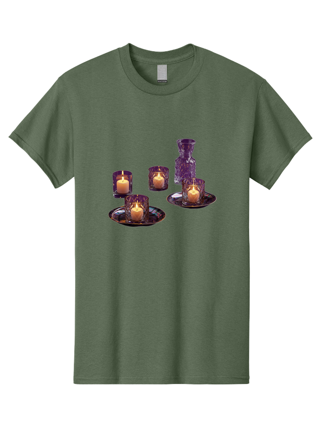 Purple-Candle-Holders Men'S Graphic Tee, 100% Cotton, Comfortable Casual Summer Wear, Machine Washable, Vintage Camera, Old Camera, Antique Camera, Black Camera, Classic Photography, Photography Equipment, Nostalgic Device, Film Camera, Bag985