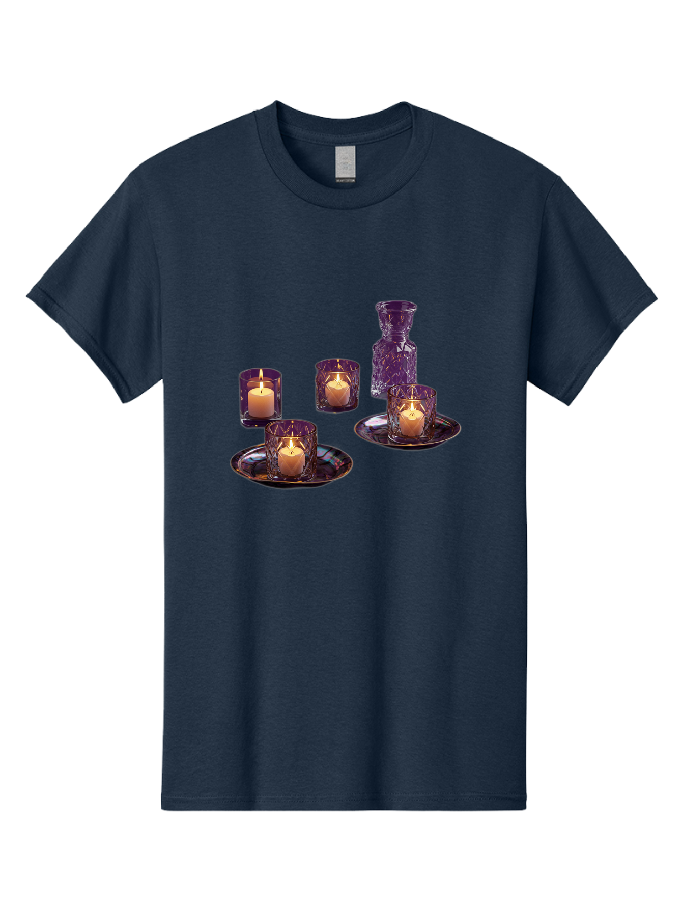 Purple-Candle-Holders Men'S Graphic Tee, 100% Cotton, Comfortable Casual Summer Wear, Machine Washable, Vintage Camera, Old Camera, Antique Camera, Black Camera, Classic Photography, Photography Equipment, Nostalgic Device, Film Camera, Bag985