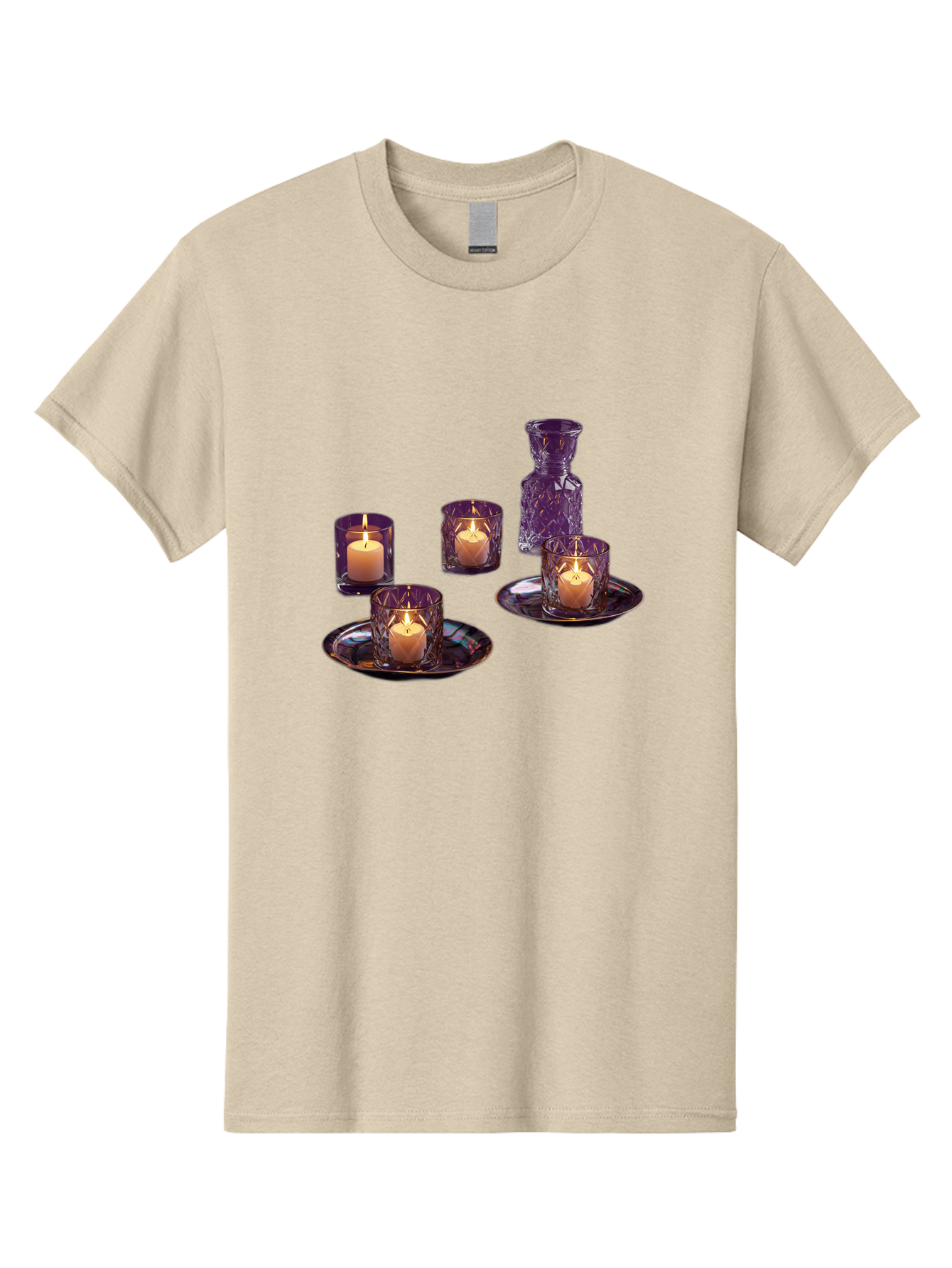 Purple-Candle-Holders Men'S Graphic Tee, 100% Cotton, Comfortable Casual Summer Wear, Machine Washable, Vintage Camera, Old Camera, Antique Camera, Black Camera, Classic Photography, Photography Equipment, Nostalgic Device, Film Camera, Bag985