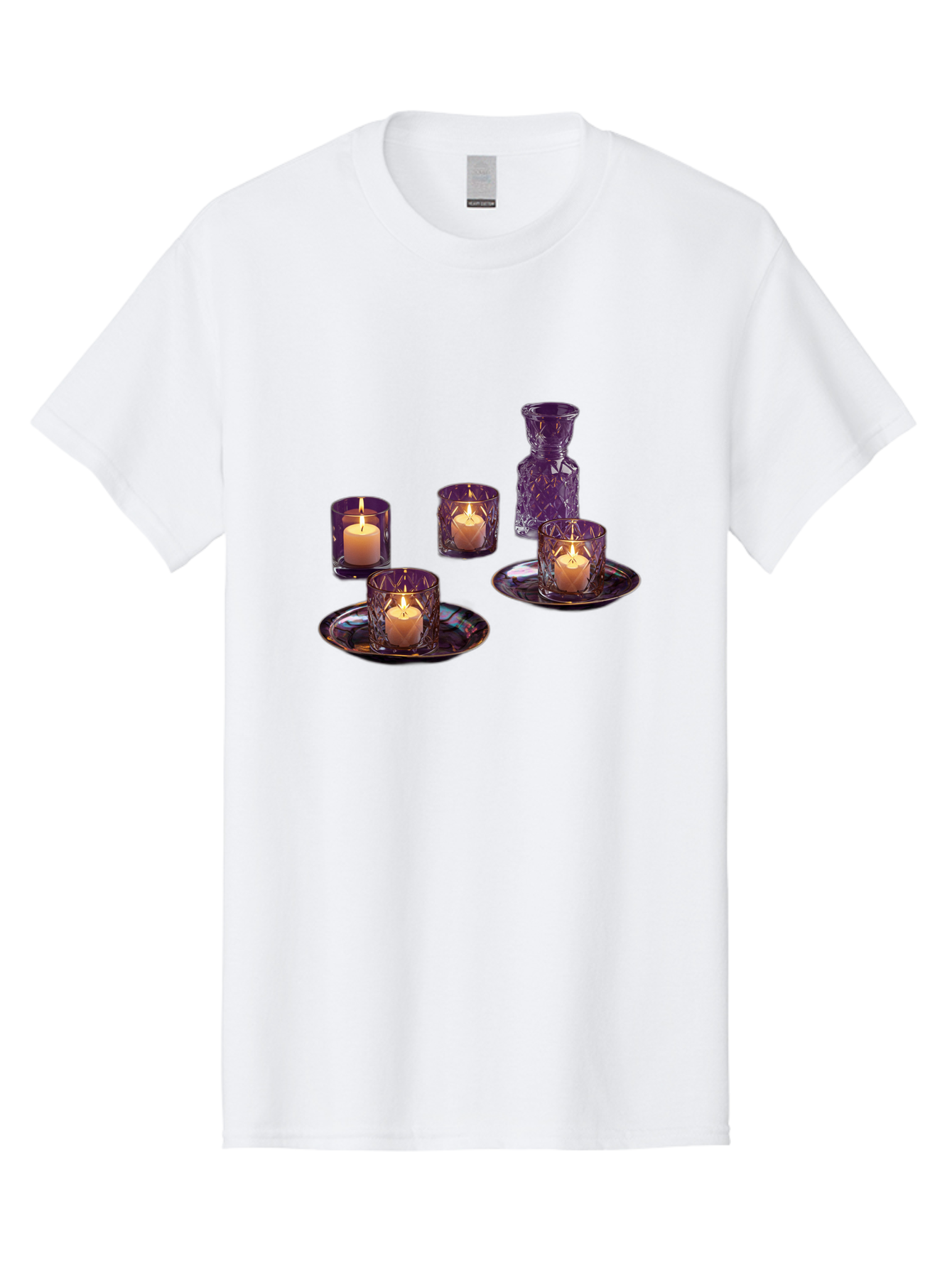 Purple-Candle-Holders Men'S Graphic Tee, 100% Cotton, Comfortable Casual Summer Wear, Machine Washable, Vintage Camera, Old Camera, Antique Camera, Black Camera, Classic Photography, Photography Equipment, Nostalgic Device, Film Camera, Bag985