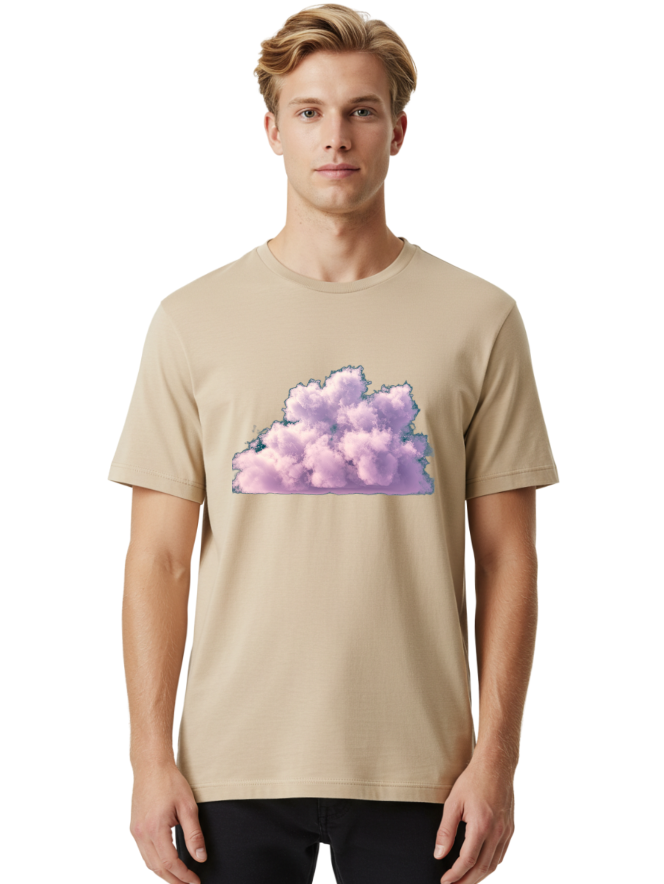 Purple-Clouds Men'S Graphic Tee, 100% Cotton, Comfortable Casual Summer Wear, Machine Washable, Vintage Camera, Old Camera, Antique Camera, Black Camera, Classic Photography, Photography Equipment, Nostalgic Device, Film Camera, Camera Art Bag986